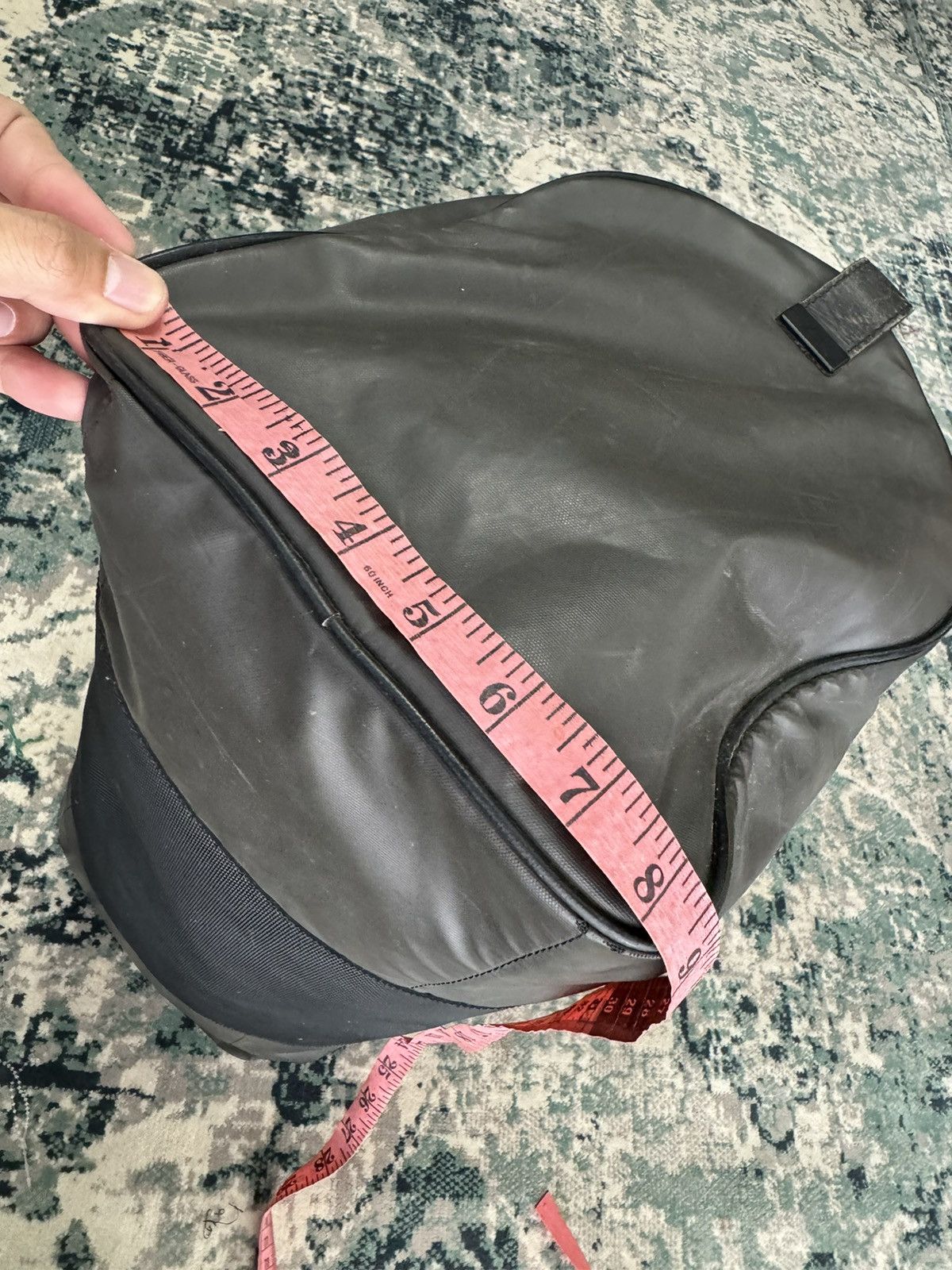 Issey Miyake × Vintage VTG ISSEY MIYAKE CANVAS & LEATHER TRAVEL BAG Size ONE SIZE - 5 Thumbnail