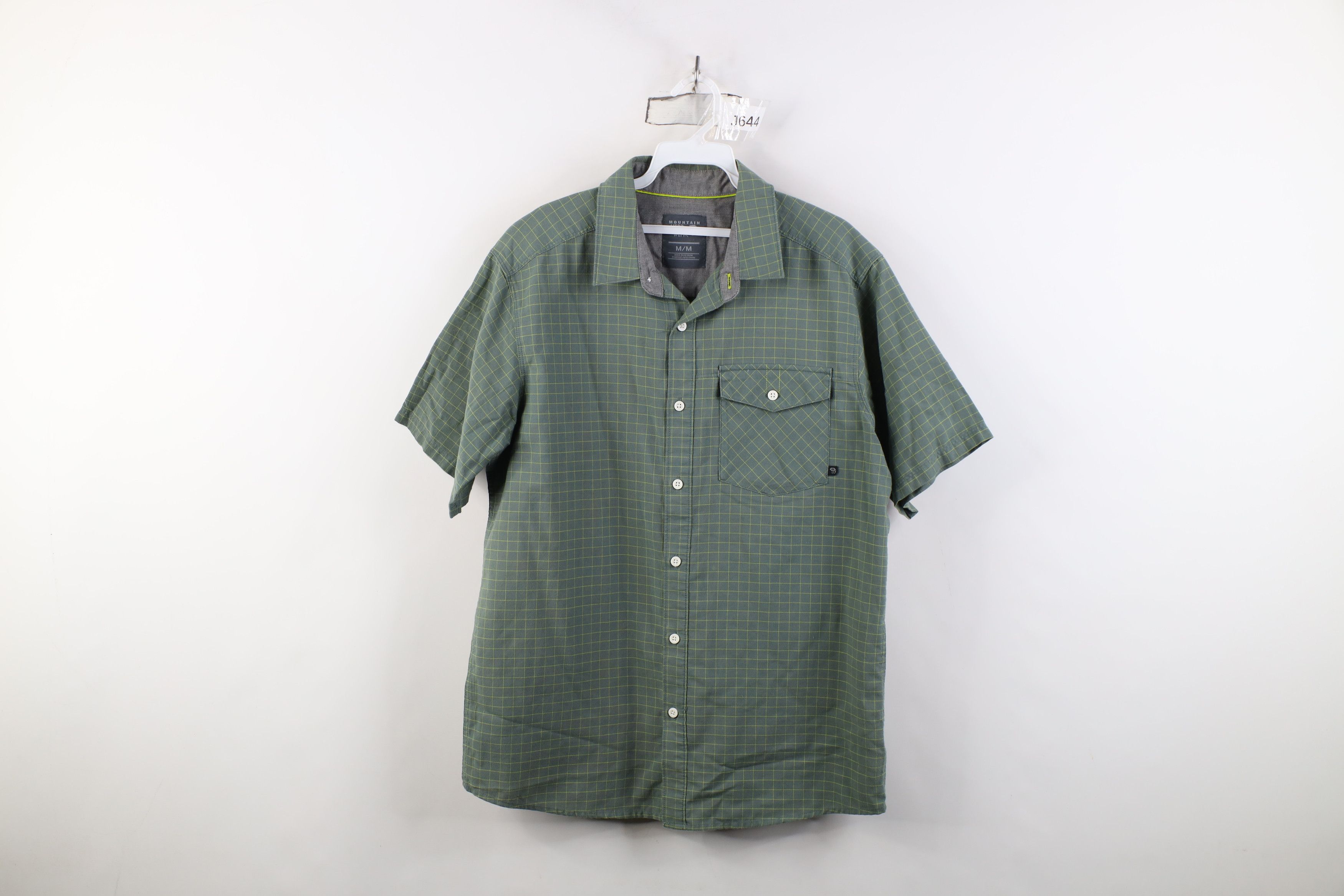 Mountain Hardwear Mountain Hardwear Short Sleeve Flannel Button Shirt Plaid Size US M / EU 48-50 / 2 - 1 Thumbnail