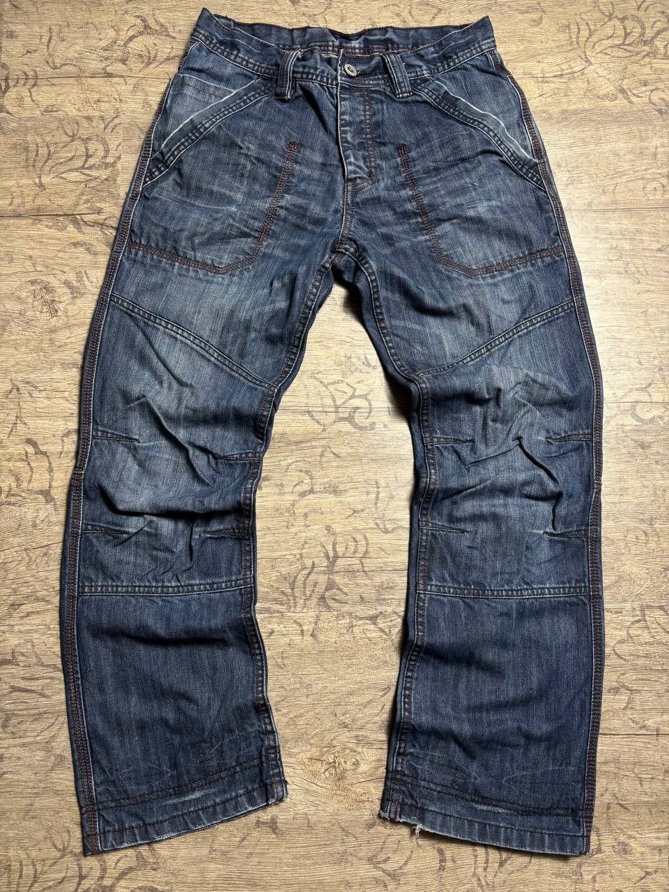 Japanese Brand RARE💥 Hysteric Glamour vibe! Double Knee g-star lgb jeans Size US 30 / EU 46 - 2 Thumbnail