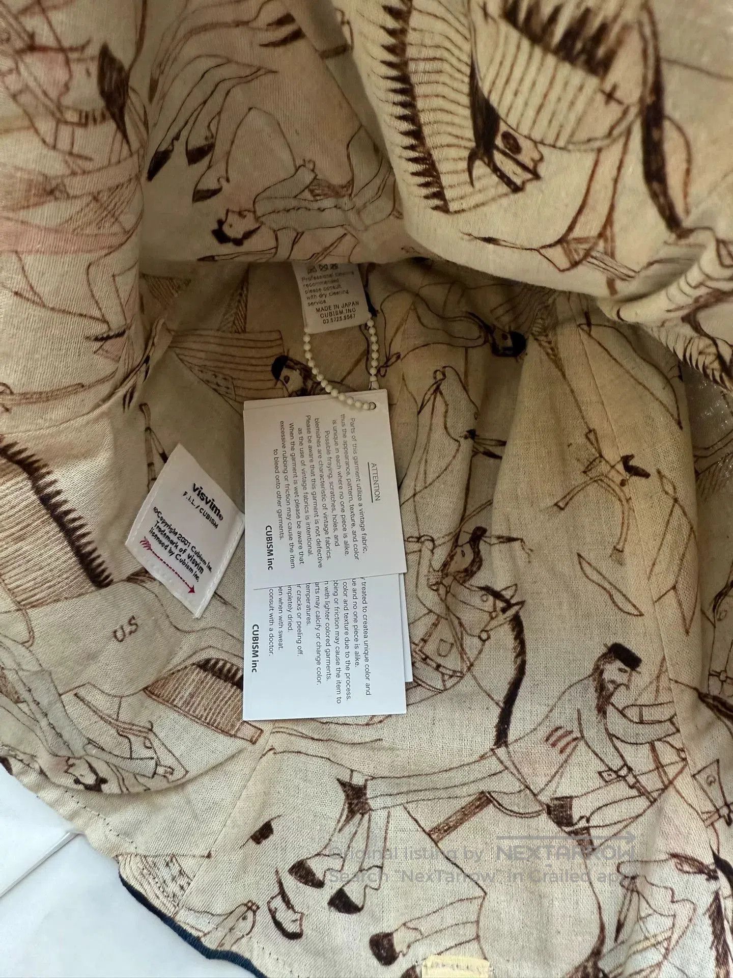 Visvim VISVIM Tulipa Hat Kofu Design. Size ONE SIZE - 3 Thumbnail