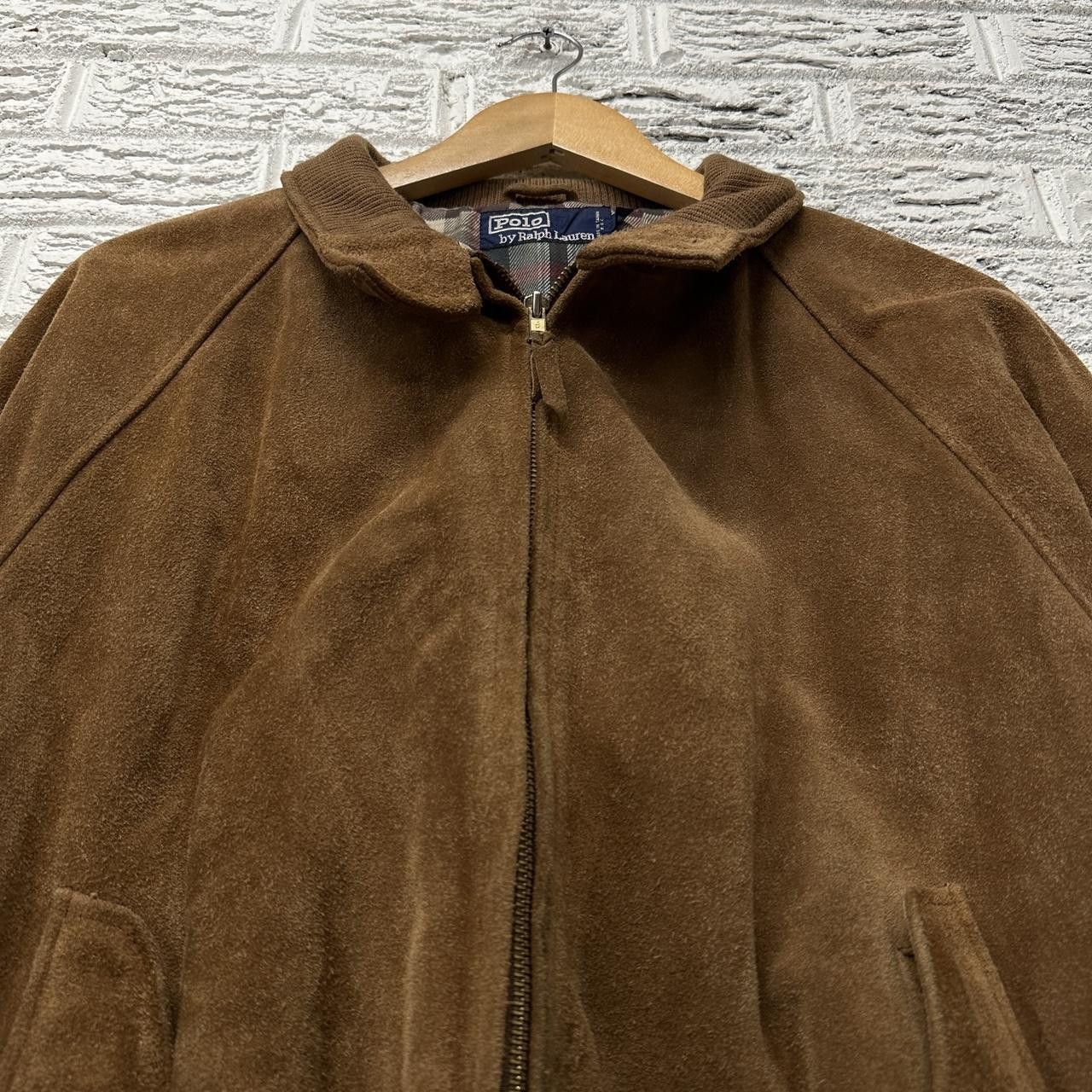 Polo Ralph Lauren Vintage Polo Ralph Lauren Suede Leather Heavy Jacket XL Size US XL / EU 56 / 4 - 2 Thumbnail