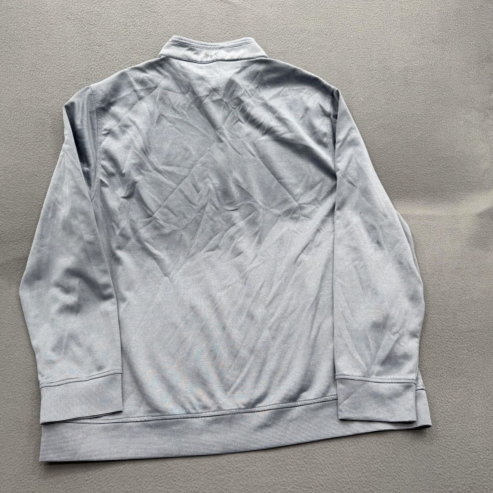 Vintage Hickey Freeman Quarter Zip Shirt Mens 2XL Blue Pullover Lightweight Athletic Shirt Size US XXL / EU 58 / 5 - 2 Thumbnail