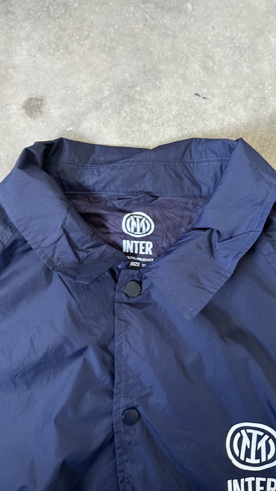 Vintage INTER MILAN FC COACH JACKET Size US XL / EU 56 / 4 - 5 Thumbnail