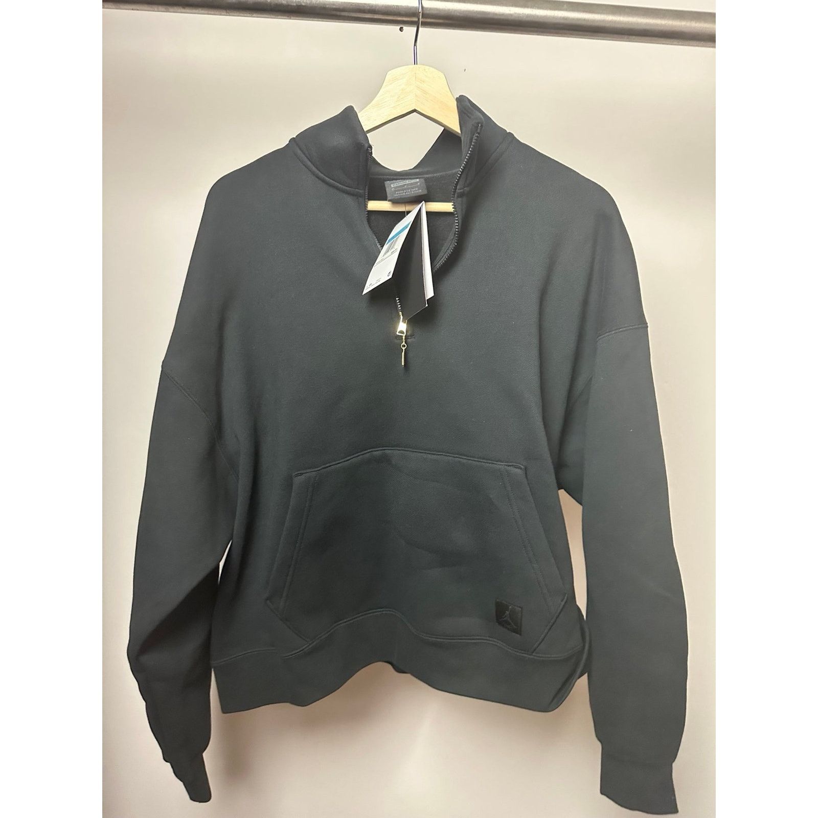 Jordan Brand Jordan Flight Fleece Women's Quarter-Zip -Size S -FD7221-010 Size S / US 4 / IT 40 - 1 Thumbnail