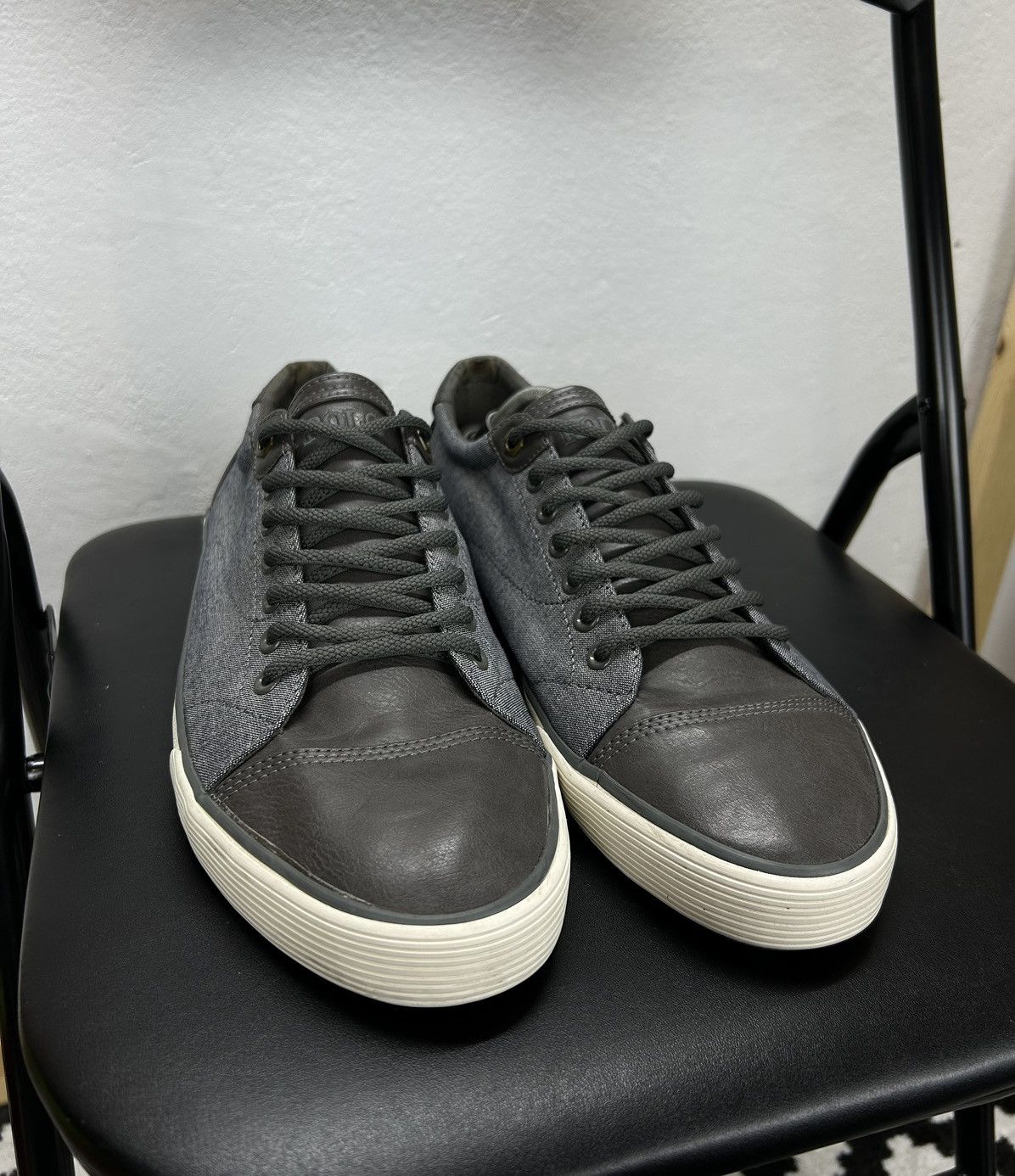 Polo Ralph Lauren Polo Ralph Lauren Low ton Sneakers Grey Size 44,5 - 45 Size US 11 / EU 44 - 4 Thumbnail