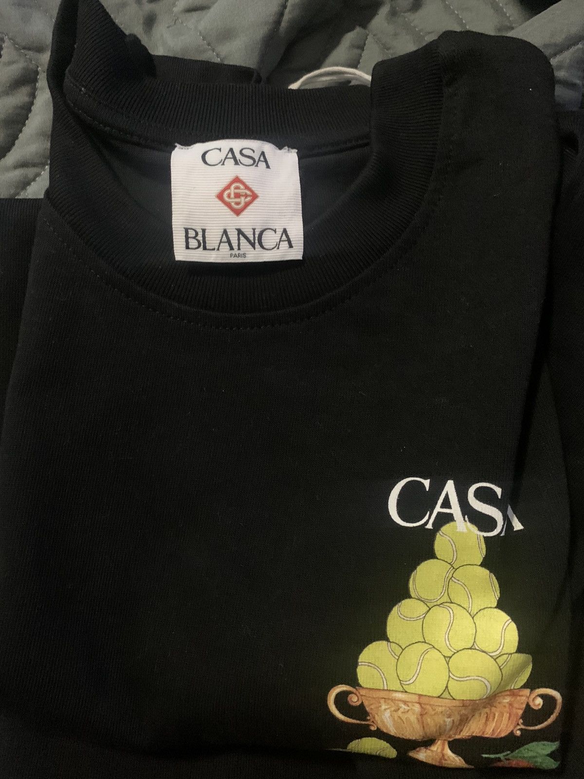 Casablanca Casablanca Black Oranges Short Sleeved Tshirt Size US S / EU 44-46 / 1 - 13 Thumbnail
