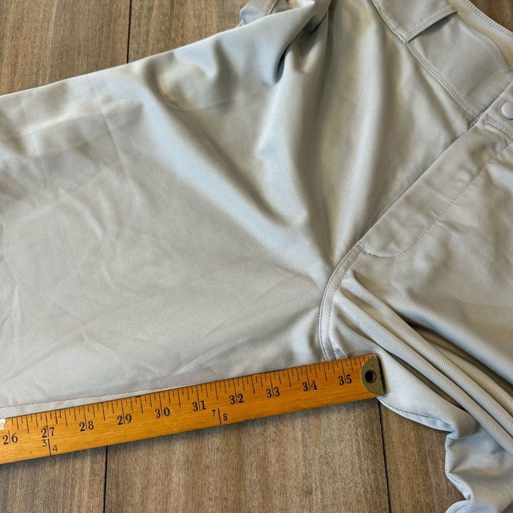 Nike Nike Dri-Fit Grey Long Baseball Pants Athletic Men size XL ( Size US 44 / EU 60 - 5 Thumbnail