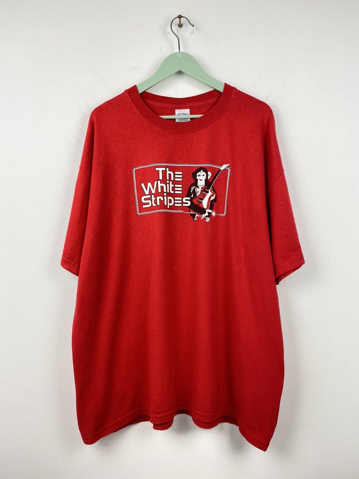 Band Tees Vintage The White Stripes T Shirt Tee Y2K Strokes Eminem Size US XL / EU 56 / 4 - 1 Thumbnail