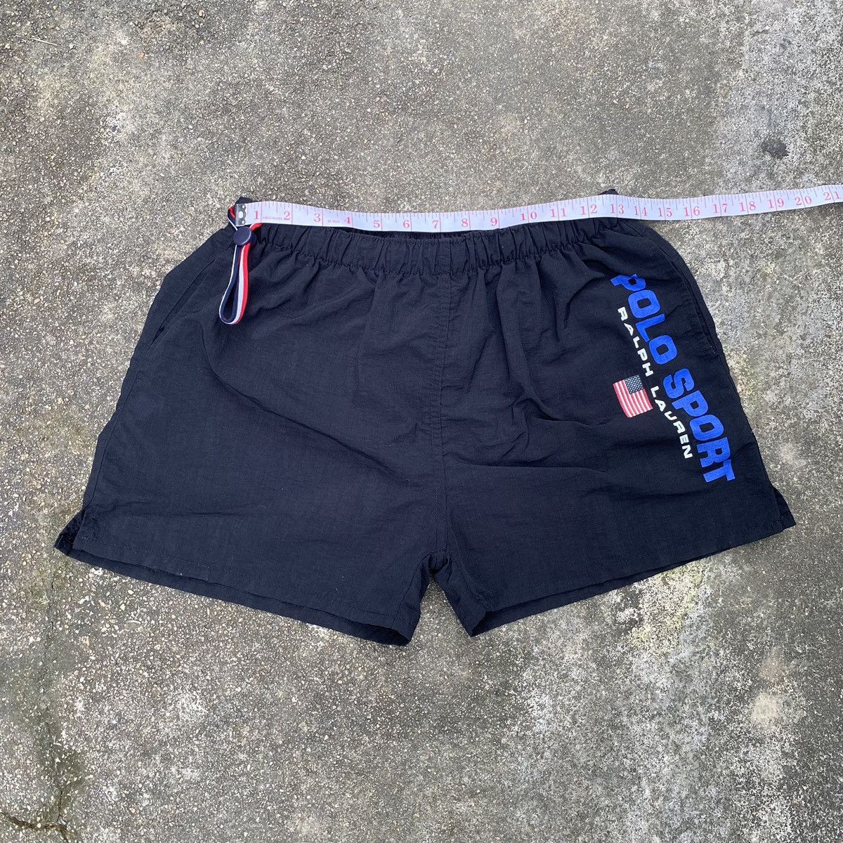 Polo Ralph Lauren × Vintage Vintage Polo Sport Ralph Lauren Short Pants Spellout Polo Size US 26 / EU 42 - 9 Thumbnail