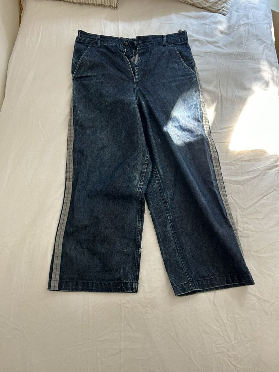 Comme des Garcons Comme Des Garçons Vintage Stripe Jeans Size US 34 / EU 50 - 1 Thumbnail