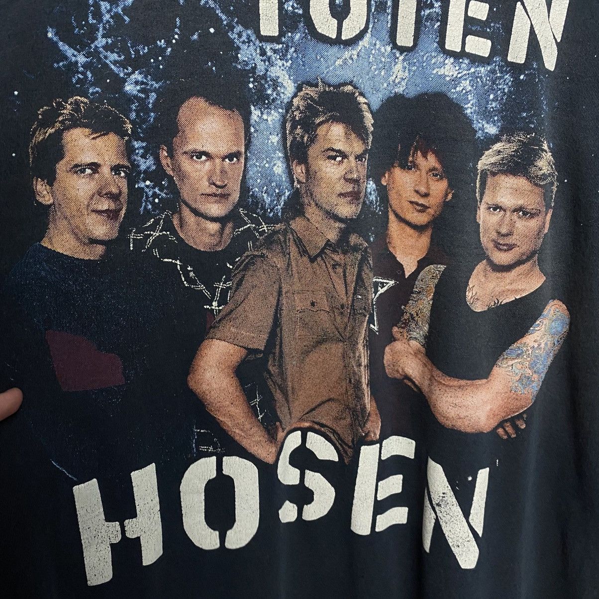 Band Tees Vintage Die Toten Hosen Big Logo rock band 90’s tee size XL Size US XL / EU 56 / 4 - 4 Thumbnail