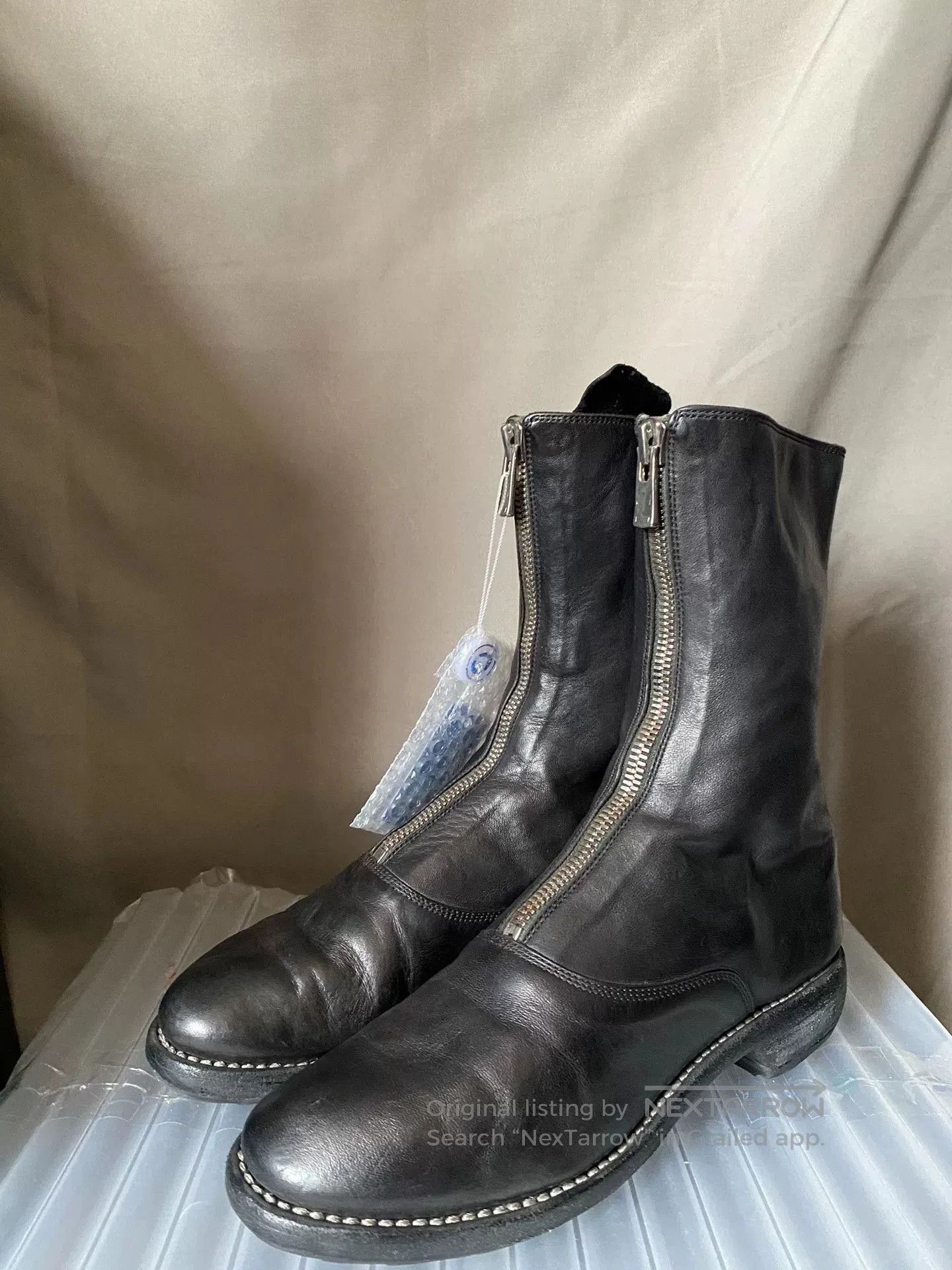 Guidi Guidi 210 Soft Horse Leather Ankle Boots. Size US 6.5 / IT 36.5 - 1 Thumbnail