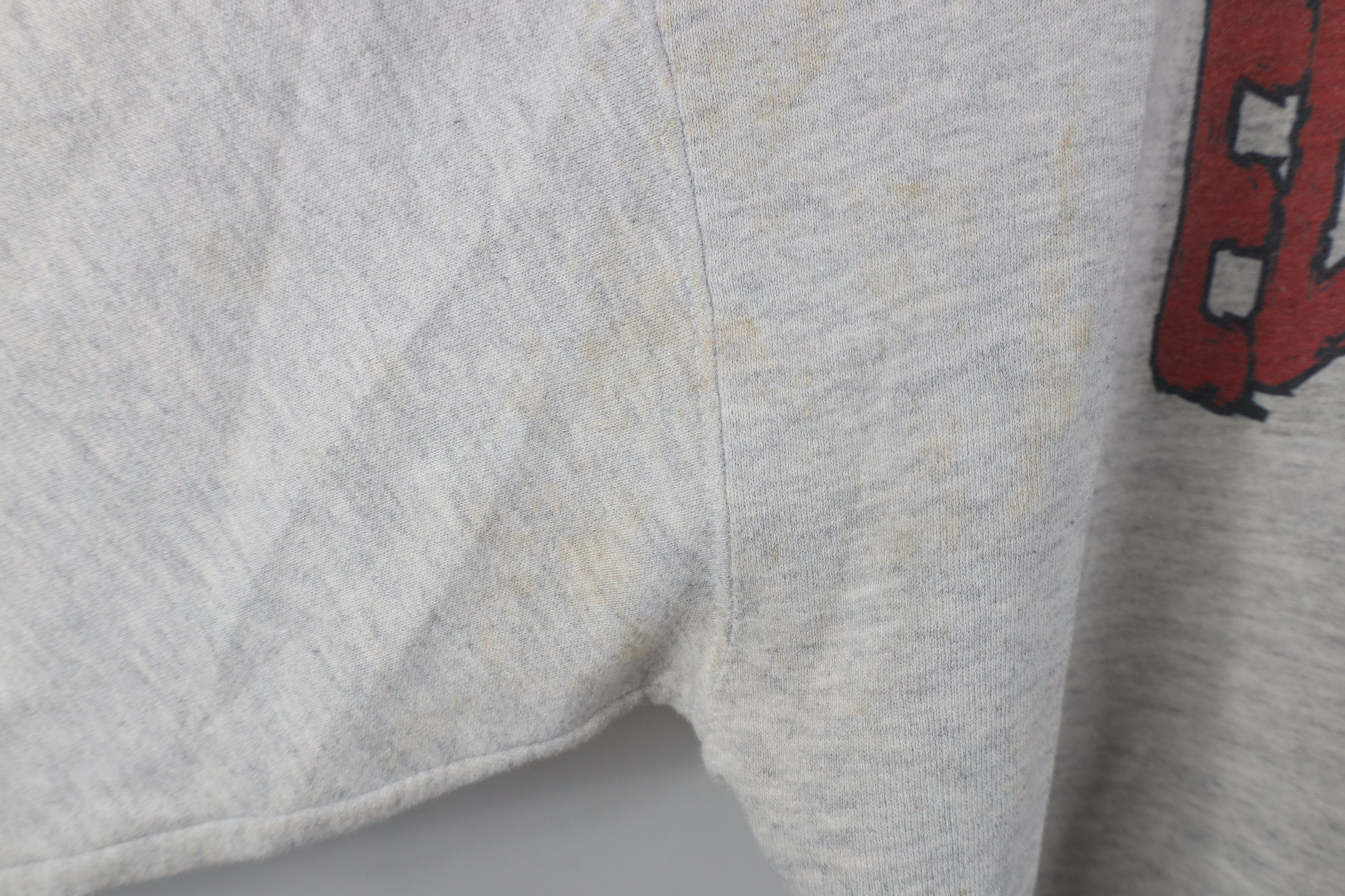 Vintage Vintage 90s Edgewater Soccer Crewneck Sweatshirt Gray USA Size US XL / EU 56 / 4 - 9 Thumbnail