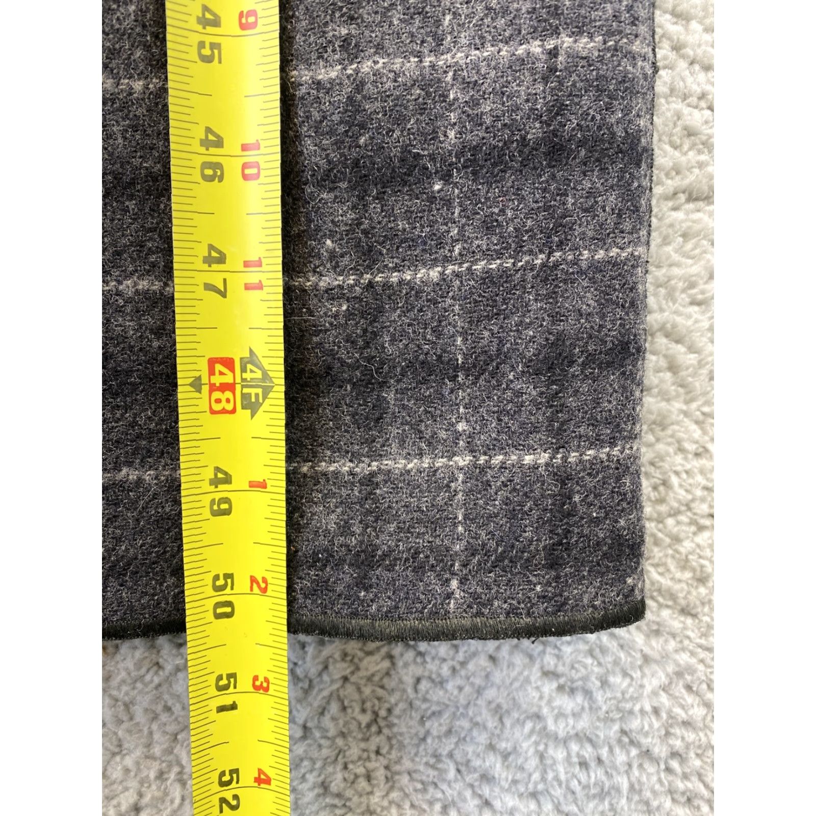 Vintage VINTAGE Harve Benard Casual Sleeveless Dress Size 10 Gray Black Plaid Wool Long Womens Size L / US 10 / IT 46 - 7 Thumbnail