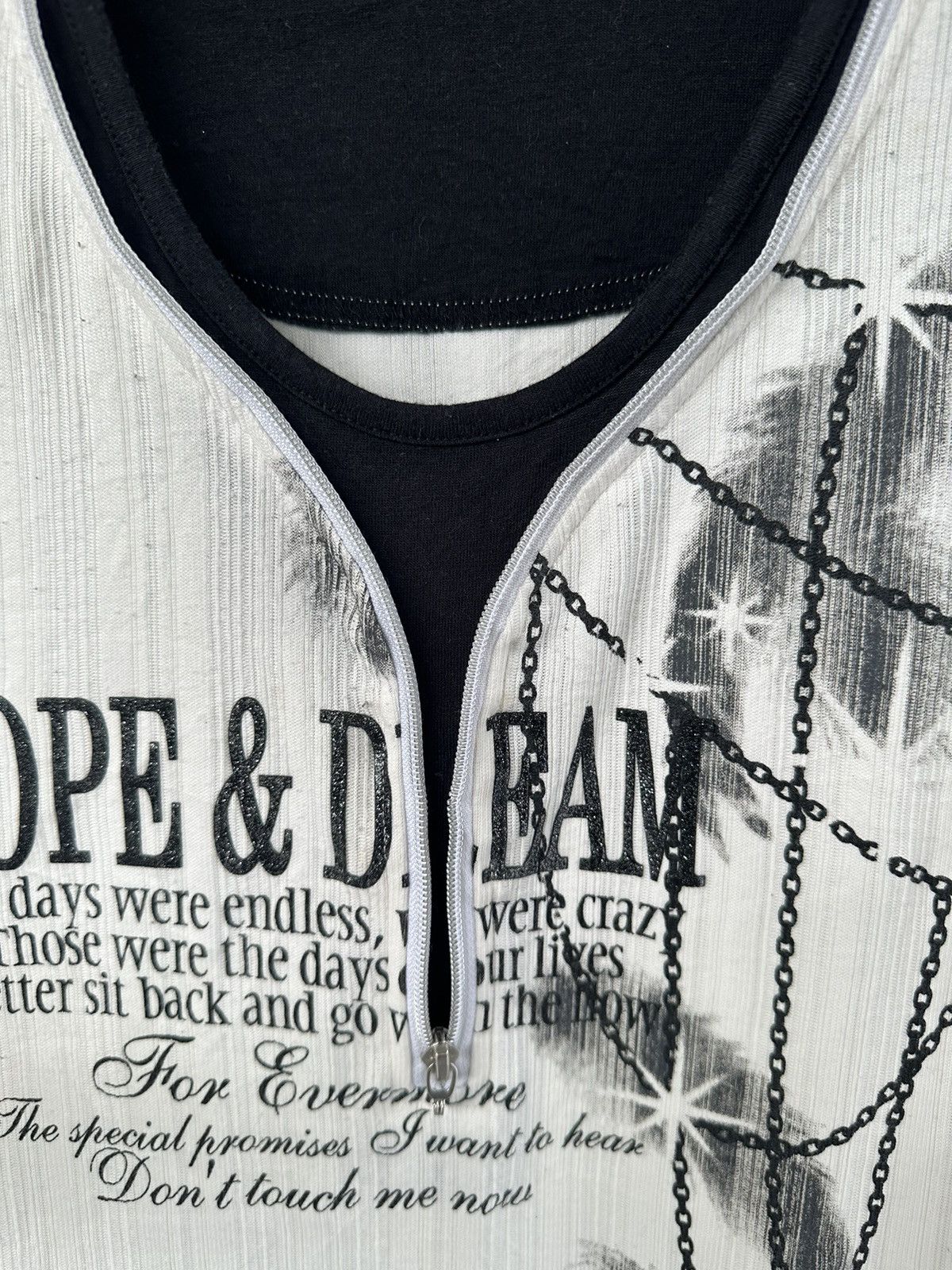If Six Was Nine SPINASH DOUBLE LAYER CRAZY POEM SEDITIONARIES PUNK STYLE Size US M / EU 48-50 / 2 - 4 Thumbnail