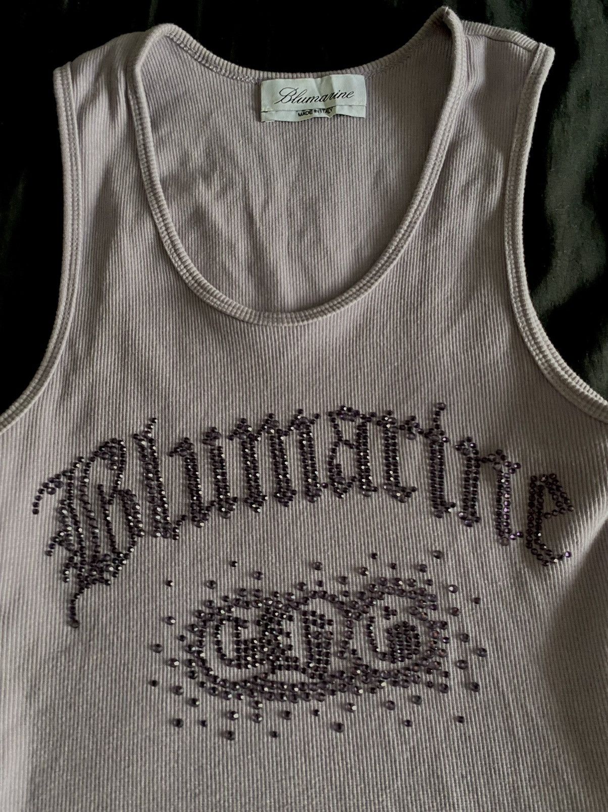 Blumarine Blumarine x Eng tanktop Size S / US 4 / IT 40 - 3 Thumbnail