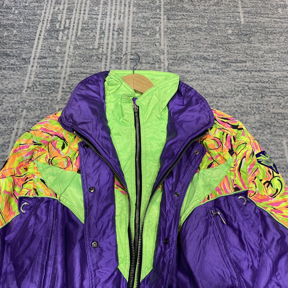 Descente × Vintage Vintage Descente Ski Winter Jacket 80s 70s Era Crop Size L / US 10 / IT 46 - 6 Thumbnail