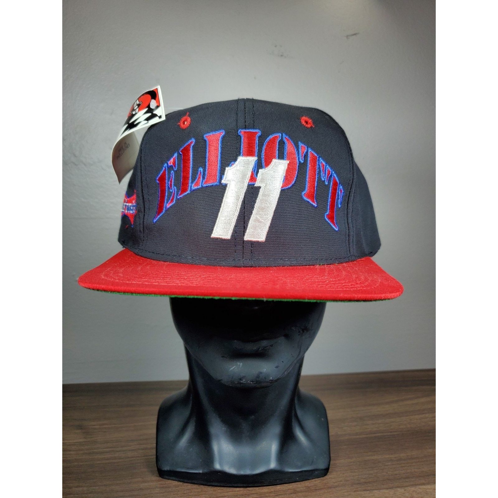 Logo 7 × NASCAR × Vintage Bill Elliott #11 Logo 7 Drivers Club Budweiser Racing Hat Size ONE SIZE - 2 Thumbnail