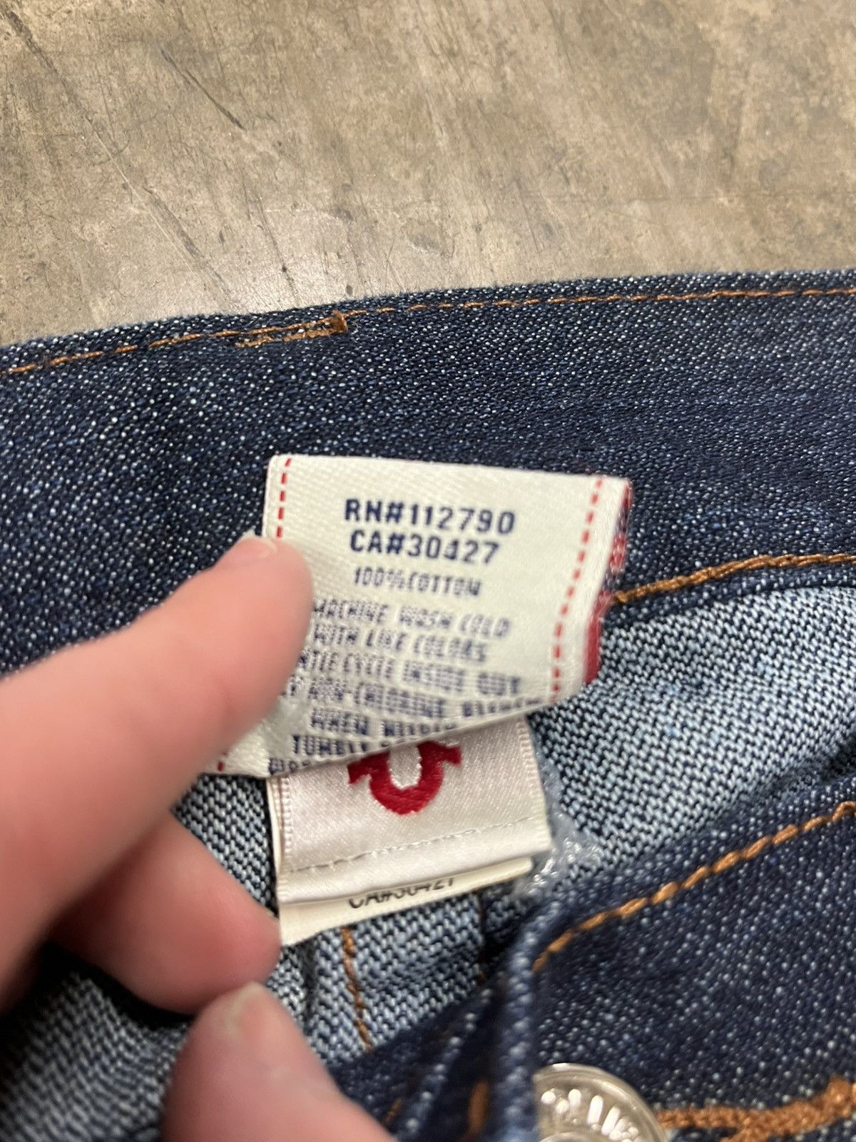 True Religion × Vintage True religion baggy fit thick stitching denim NWT RARE Size US 40 / EU 56 - 13 Thumbnail