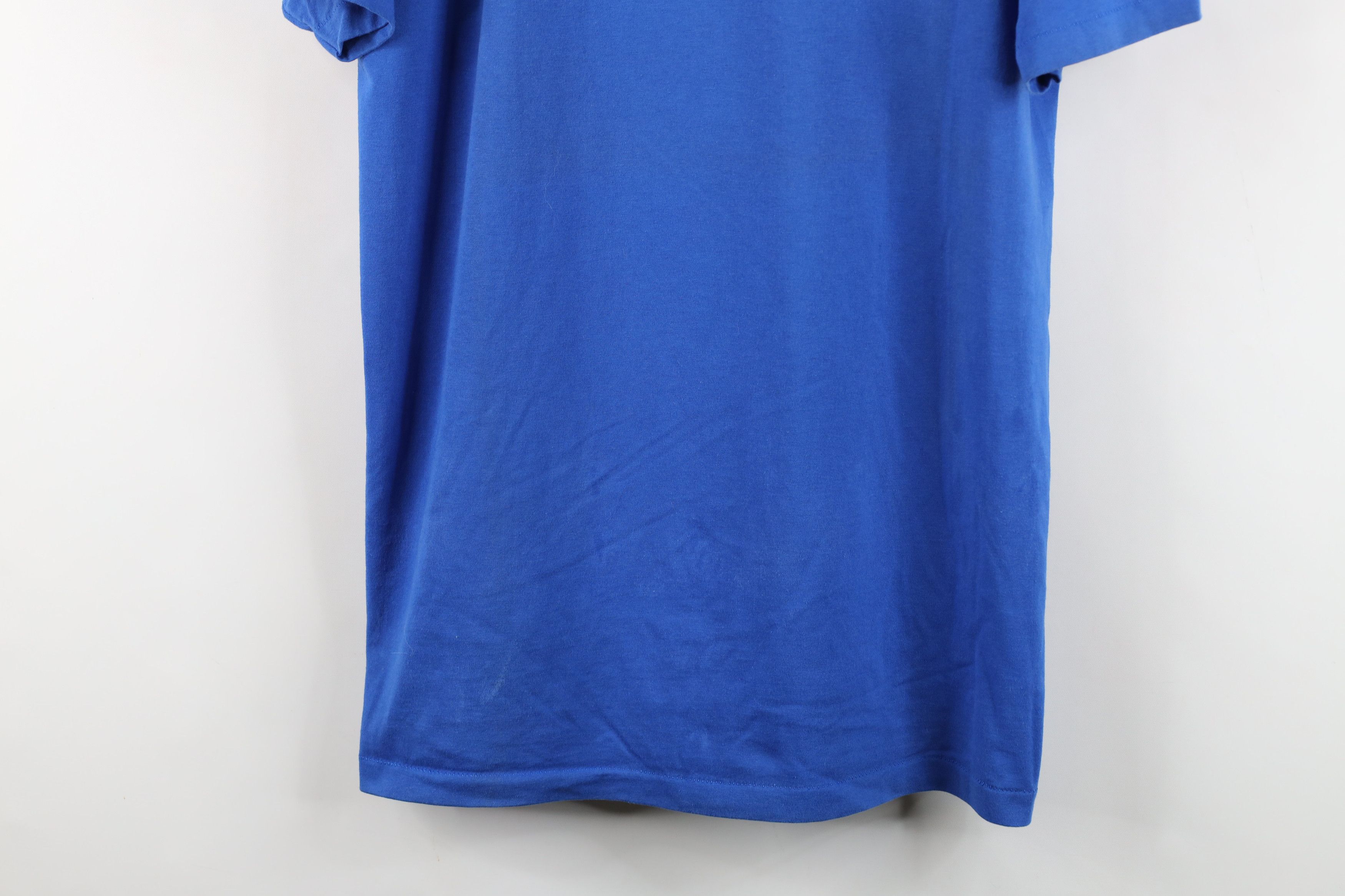 Vintage Vintage 80s 90s Ashland Lake Gun Club T-Shirt Blue USA Size US XL / EU 56 / 4 - 3 Thumbnail