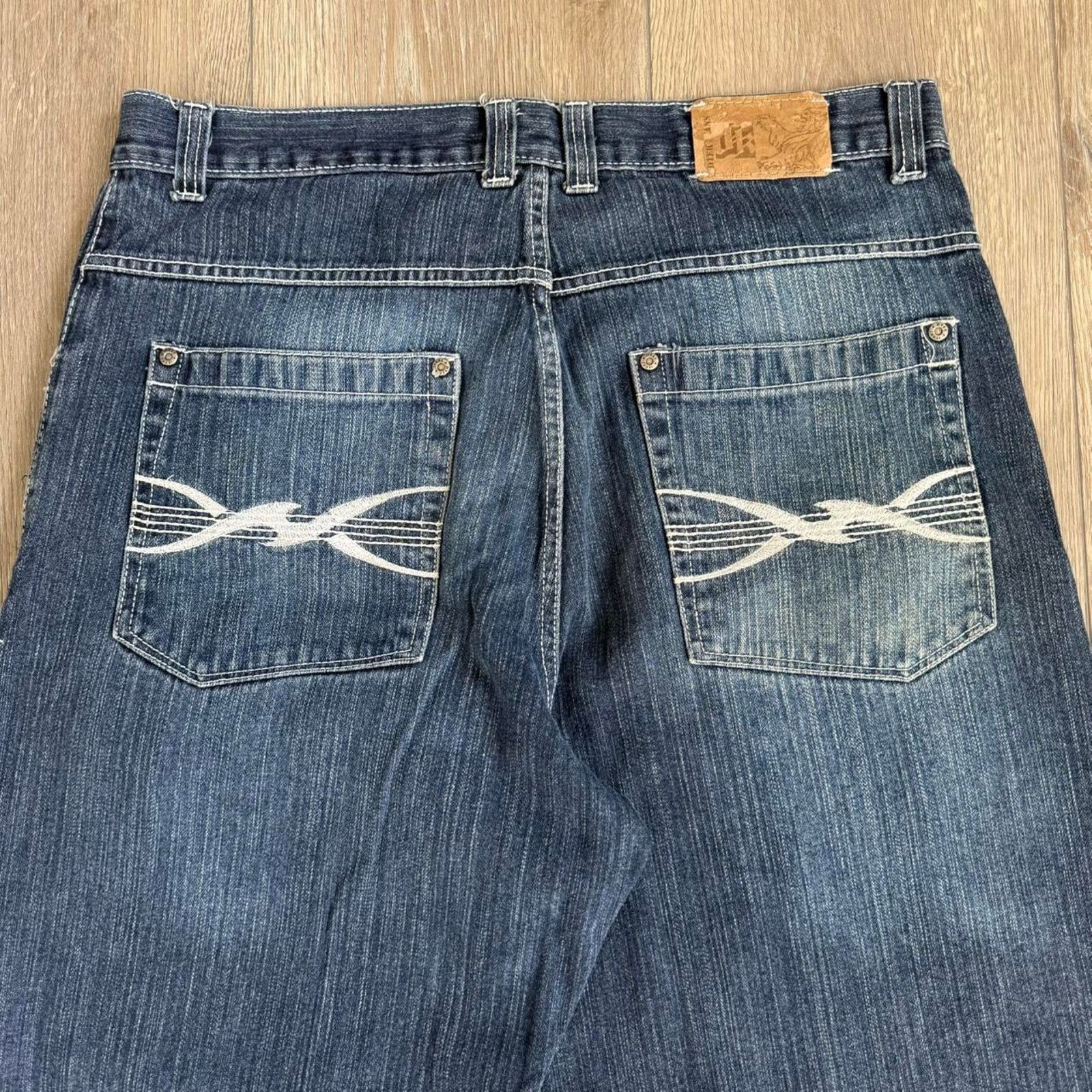 Other Vintage y2k dtek baggy skater jeans Size US 38 / EU 54 - 2 Thumbnail