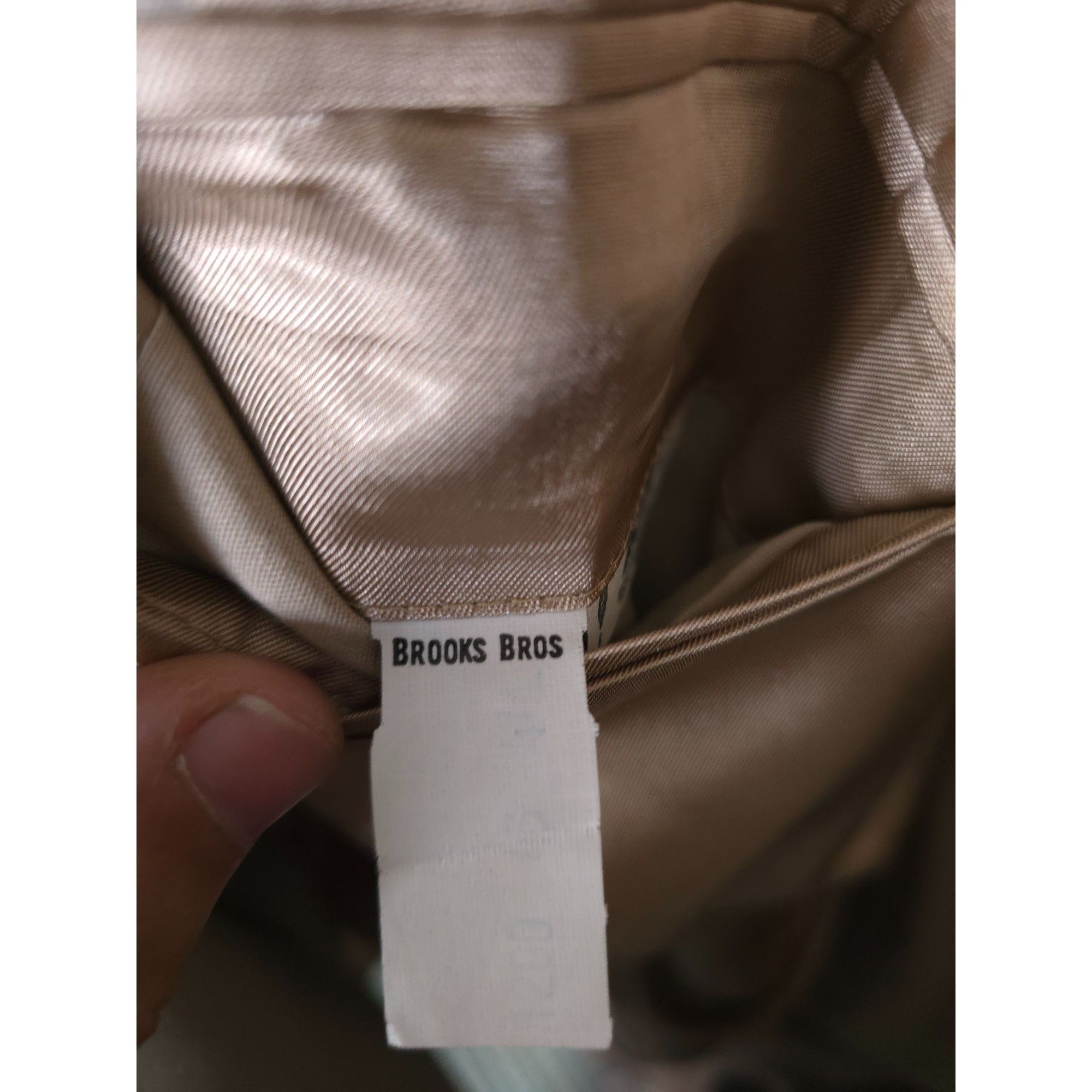 Brooks Brothers Vintage Brooks Brothers Beige wool Blazer Jacket 44R Made In Size 44R - 5 Thumbnail