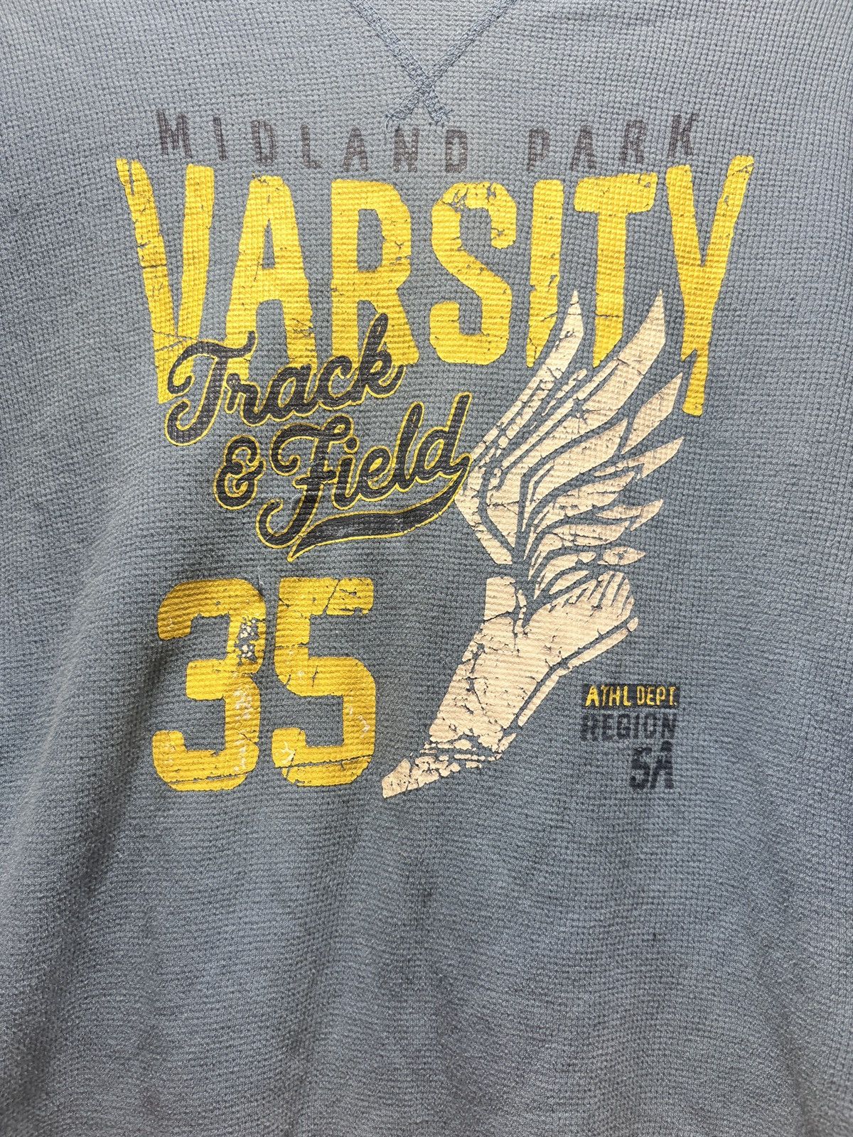 Roebuck & Co. Varsity Long Sleeve in Blue, Women's — image 2 of 6
