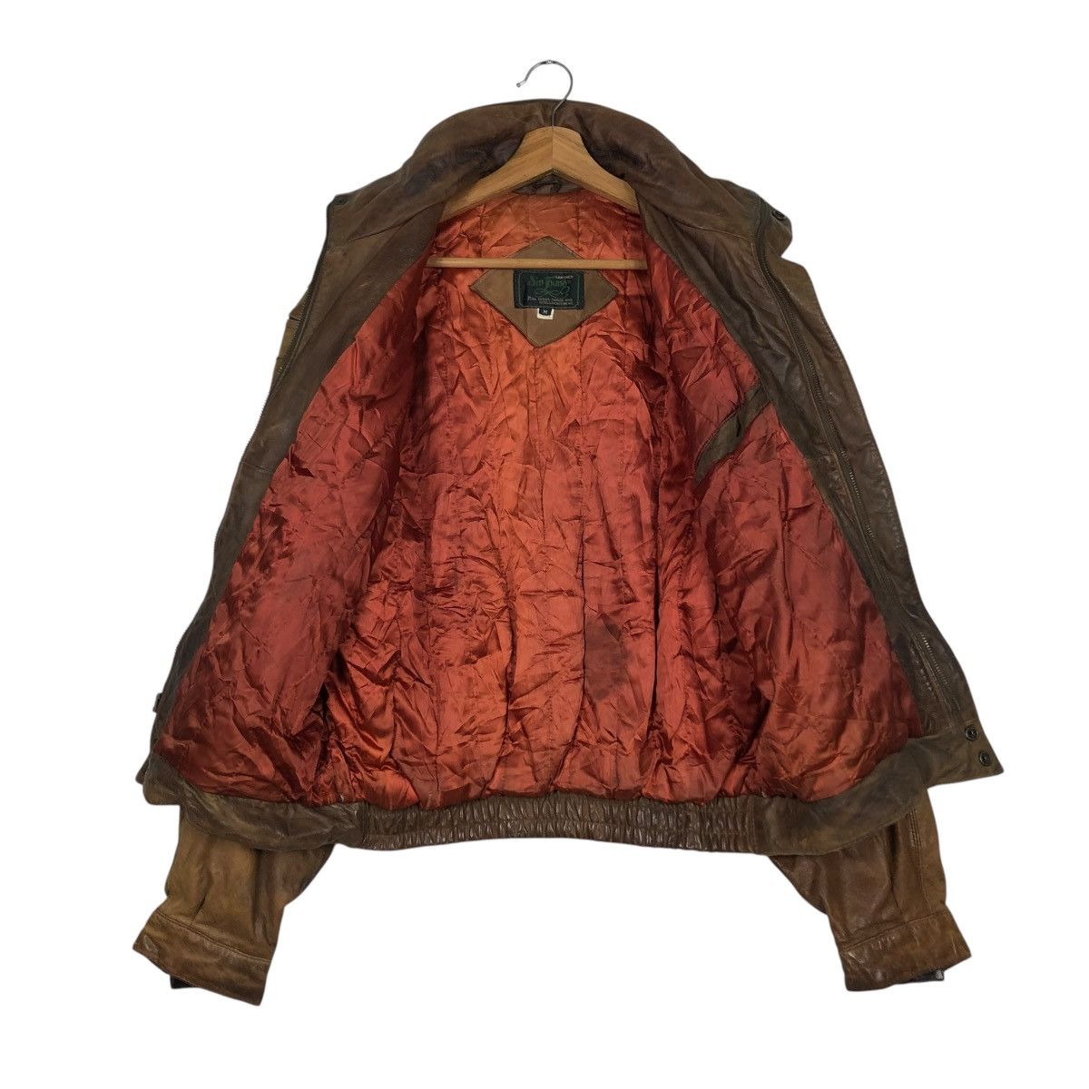 Japanese Brand 🔥VINTAGE LEATHER JACKET BOMBER SIN THUNG ISSEY MIYAKE Size US M / EU 48-50 / 2 - 15 Thumbnail