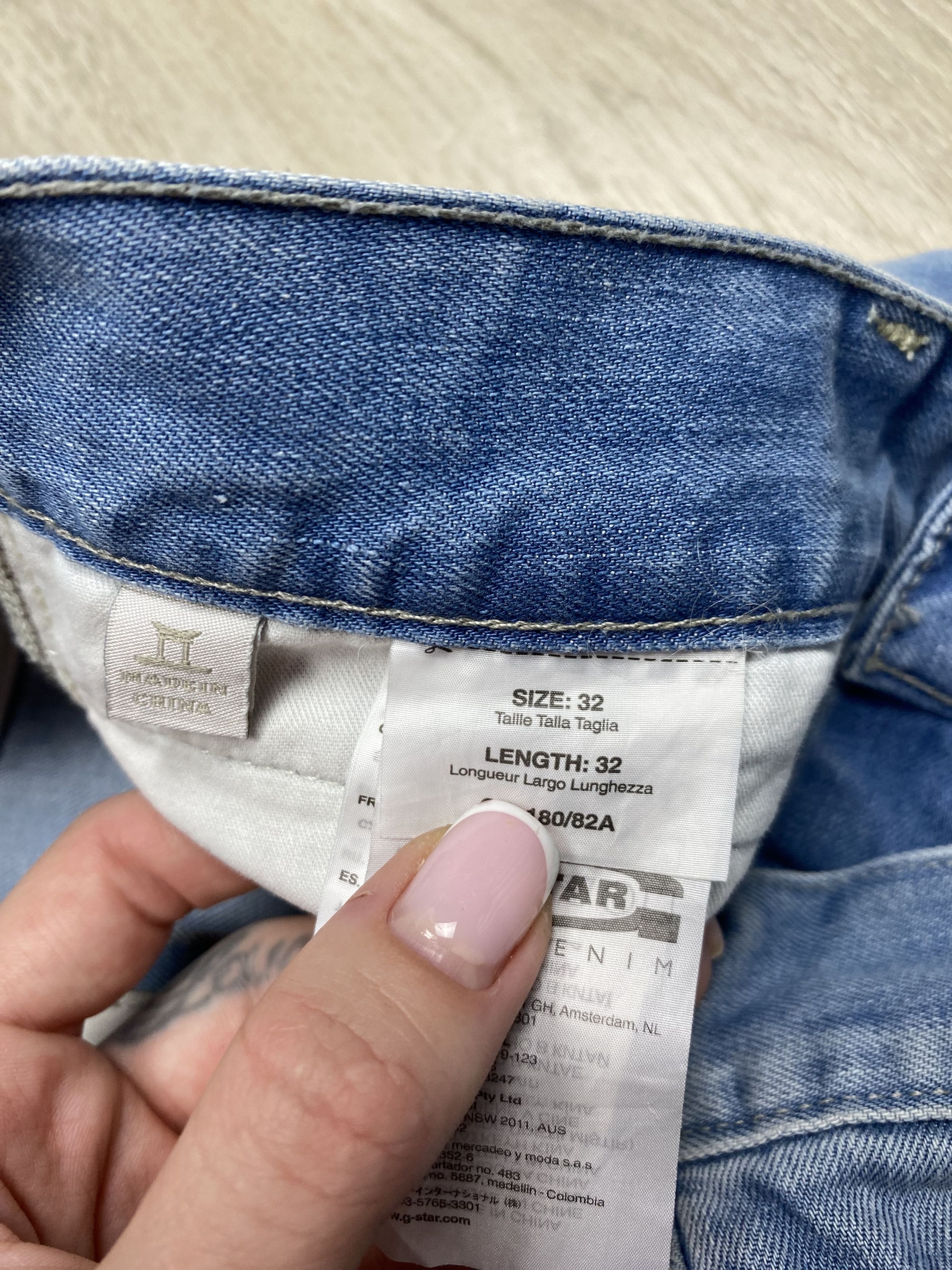 G-Star G Star Raw Vintage Mens Radar Slim Denim Pants Jeans Size US 32 / EU 48 - 5 Thumbnail