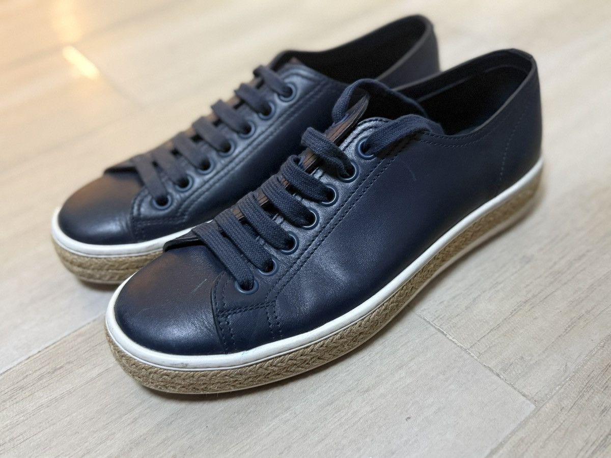 Prada Prada leather sneakers in excellent condition Size US 6.5 / EU 39-40 - 4 Thumbnail