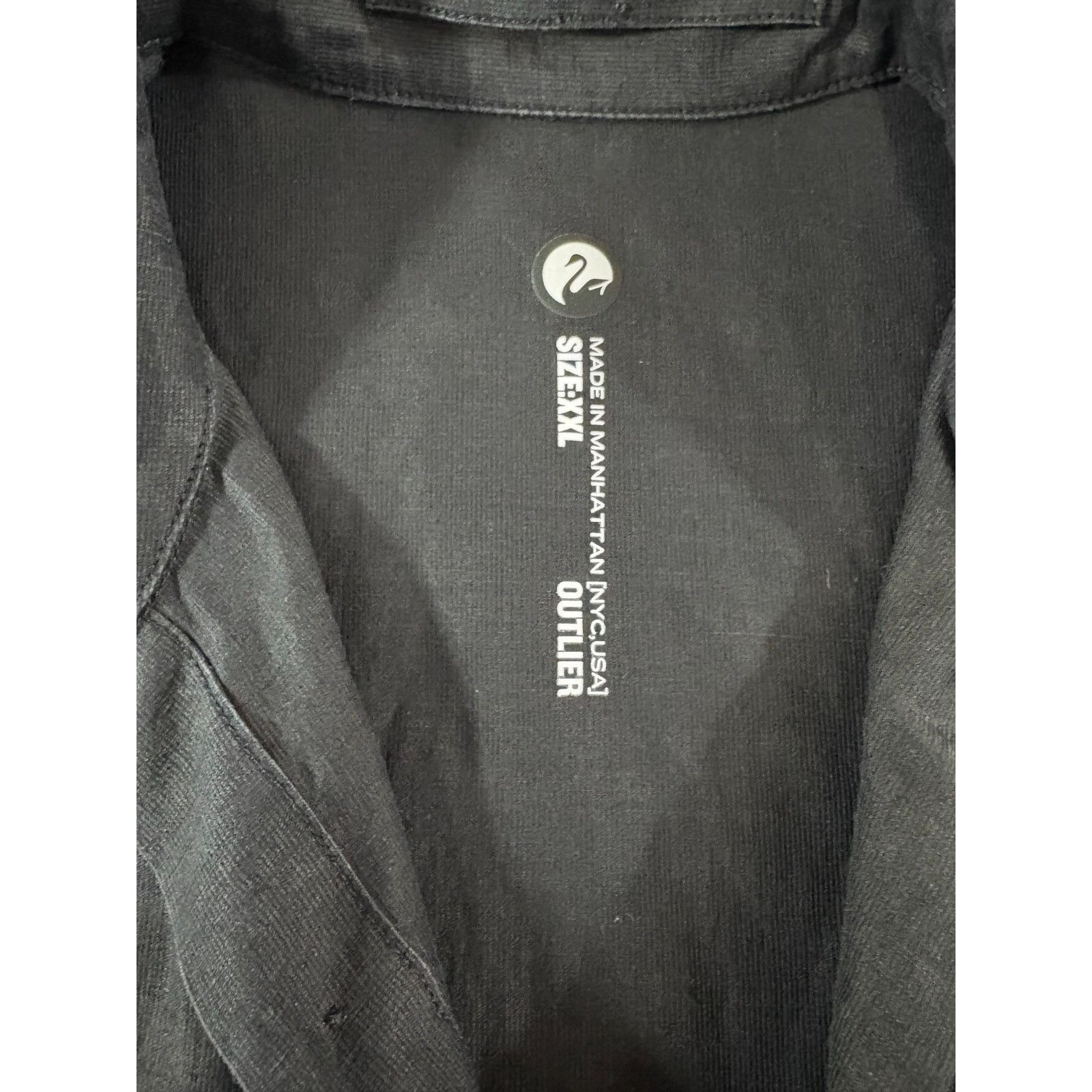 Outlier Outlier NYC Injected Linen boxford shirt sz 2XL color Black Size US XXL / EU 58 / 5 - 6 Thumbnail