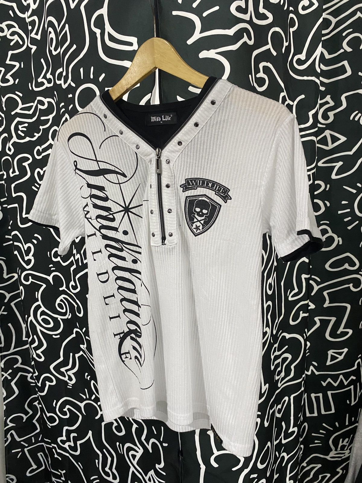 Japanese Brand Mild Life poem tshirt Size US M / EU 48-50 / 2 - 2 Thumbnail
