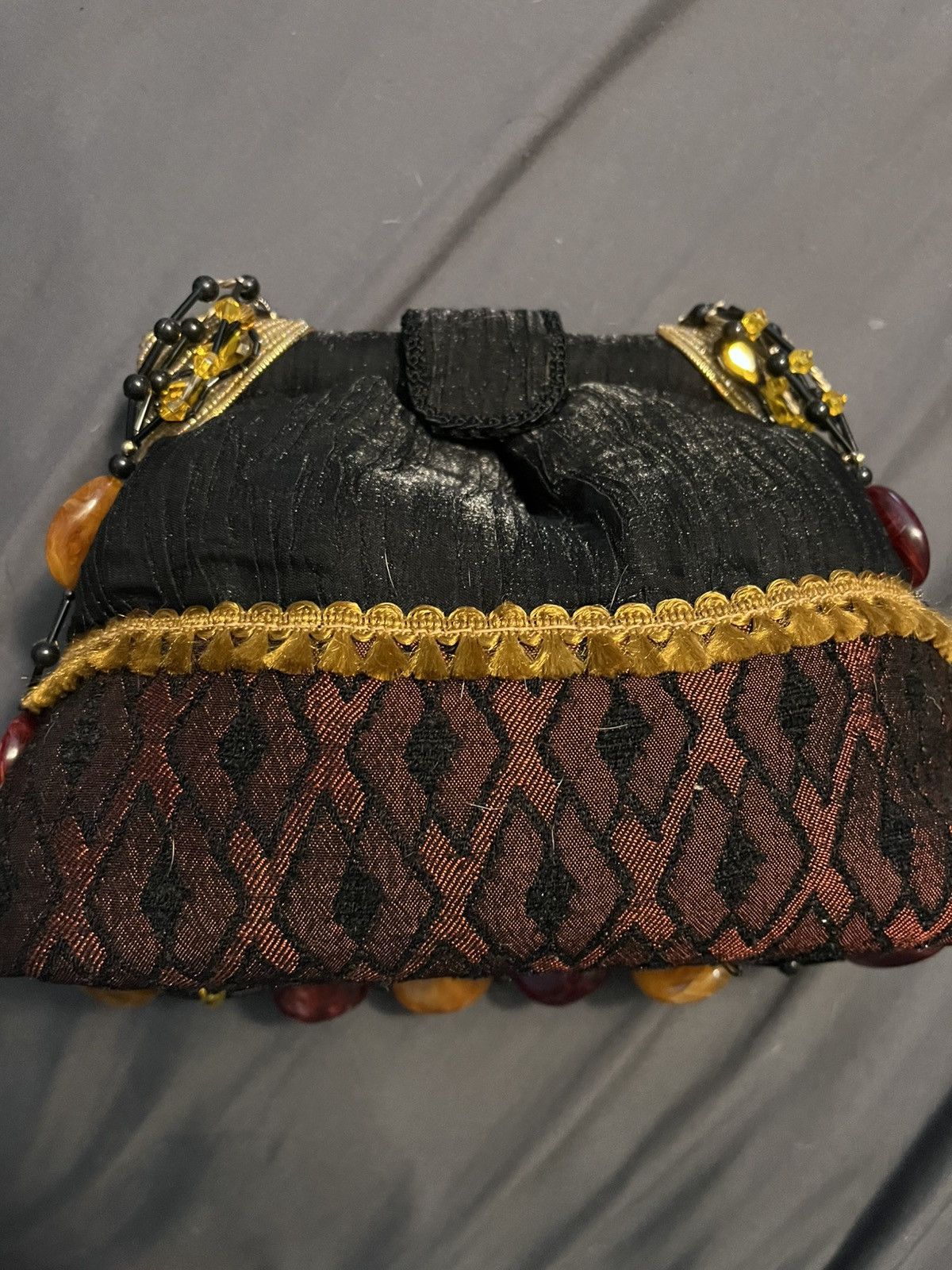 Mary Frances Mary Frances Designer Beaded Purse Handbag Shoulder Bag Size ONE SIZE - 6 Thumbnail