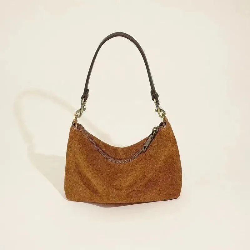 Designer × Vintage Minimalist Brown Mini Handbag Size ONE SIZE - 2 Thumbnail
