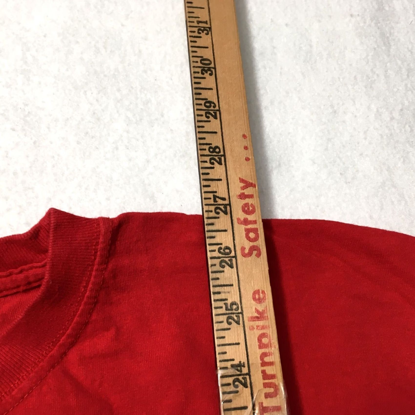 Logo 7 Nike JUST SEND IT Logo M&O cotton Tee T Shirt red Size Large Mens Short Sleeve Size US L / EU 52-54 / 3 - 6 Thumbnail