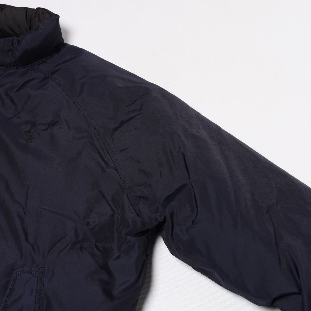 Polo Ralph Lauren Polo Ralph Lauren Reversible Nylon Bomber Down Jacket Navy Size US L / EU 52-54 / 3 - 9 Thumbnail