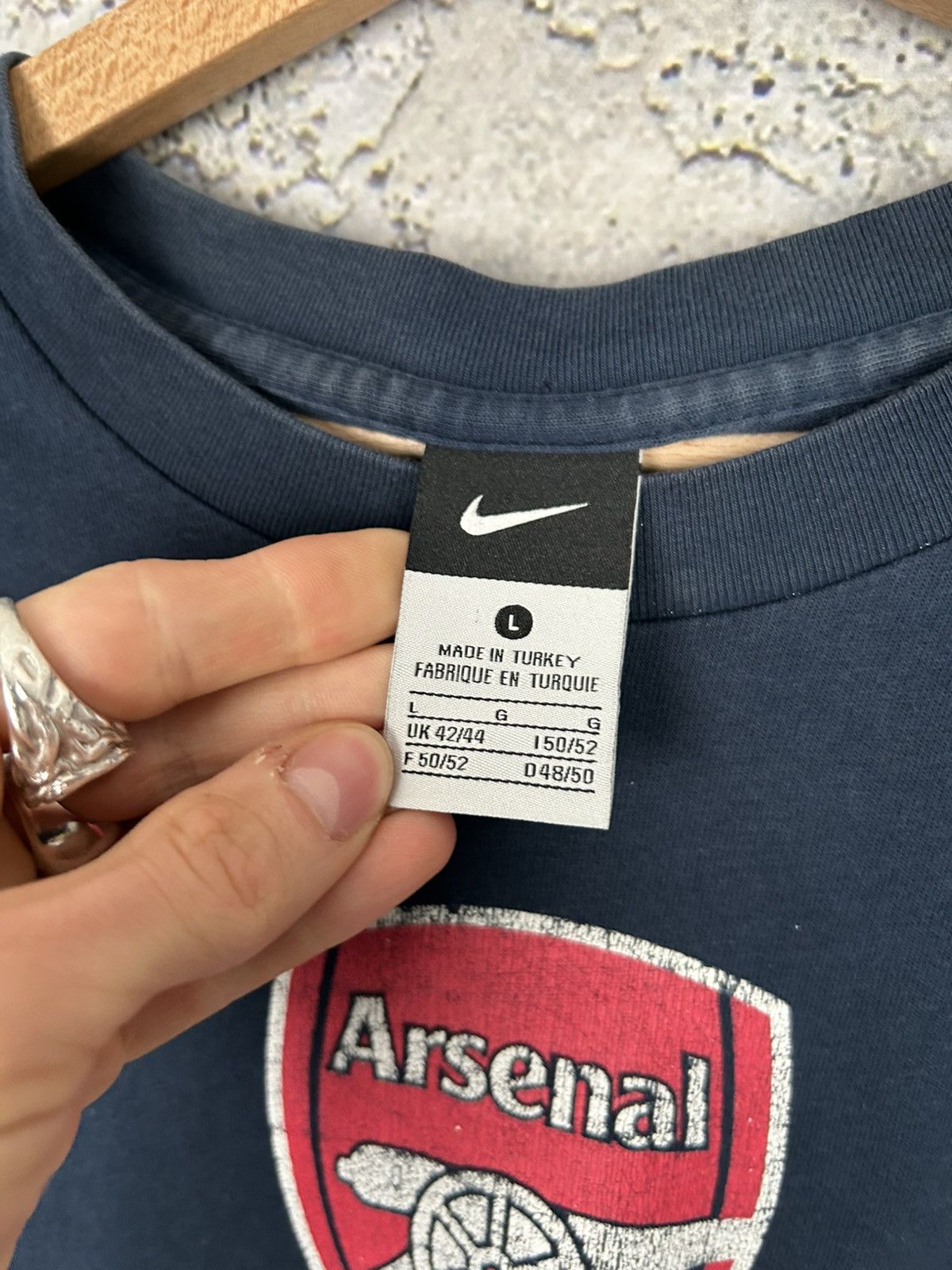 Nike Nike Arsenal London Graphic Tee Streetwear Sport Hype Size US L / EU 52-54 / 3 - 4 Thumbnail