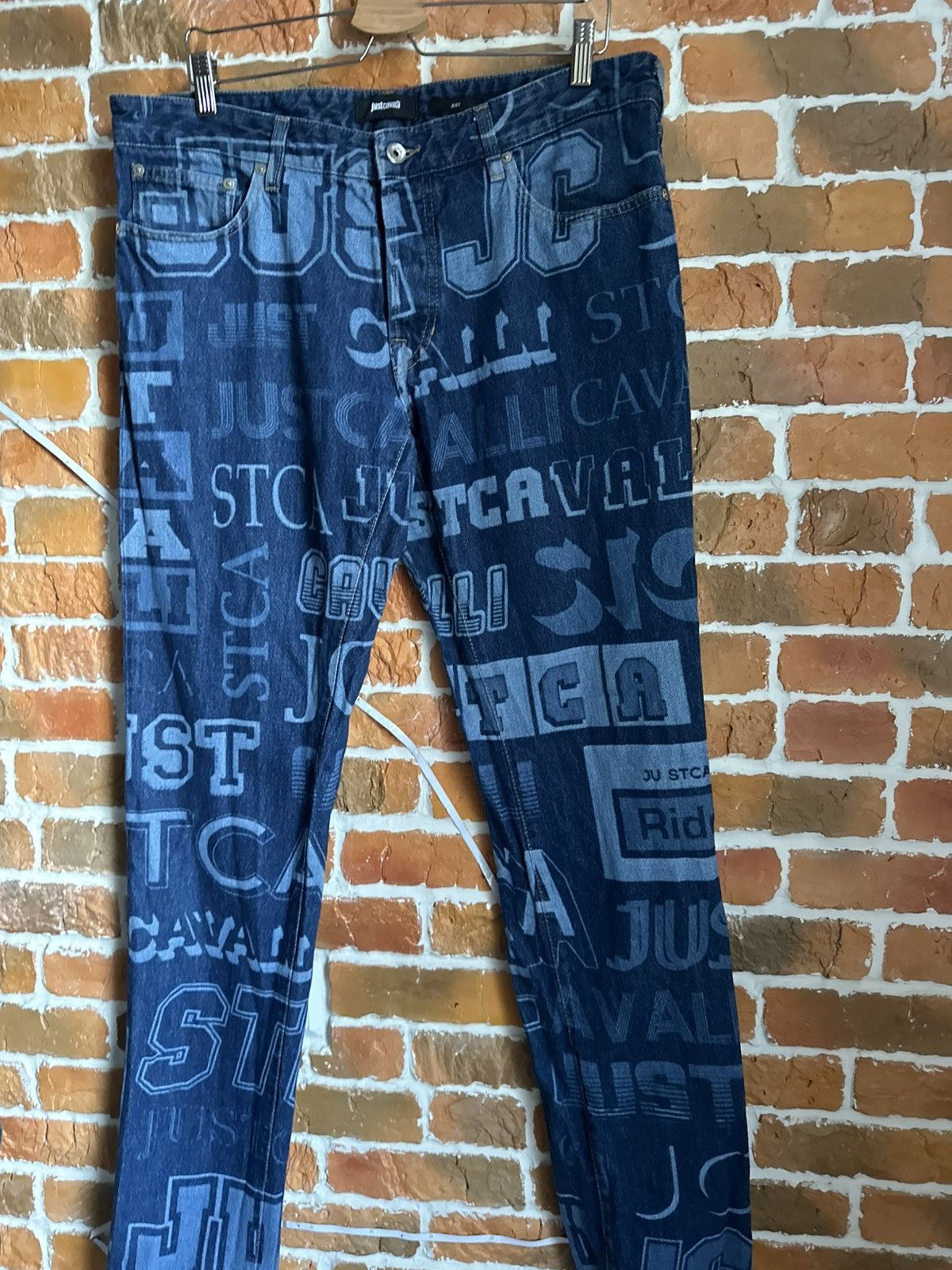 Just Cavalli Just cavalli denim pants vintage crazy Y2K jeans Size US 36 / EU 52 - 3 Thumbnail