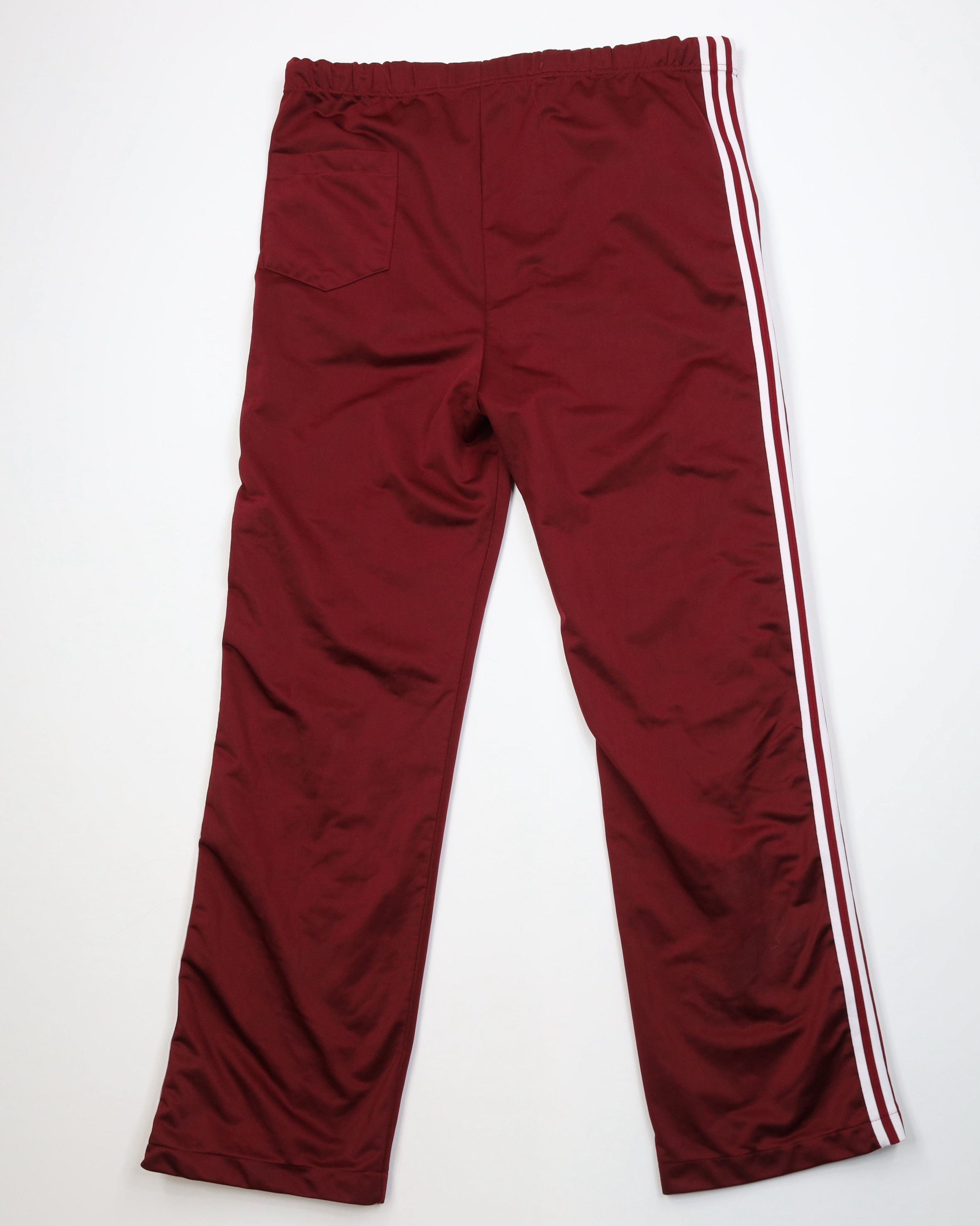 Vintage Vintage 90s Streetwear Flared Wide Leg Sweatpants Pants Red Size US 36 / EU 52 - 9 Thumbnail