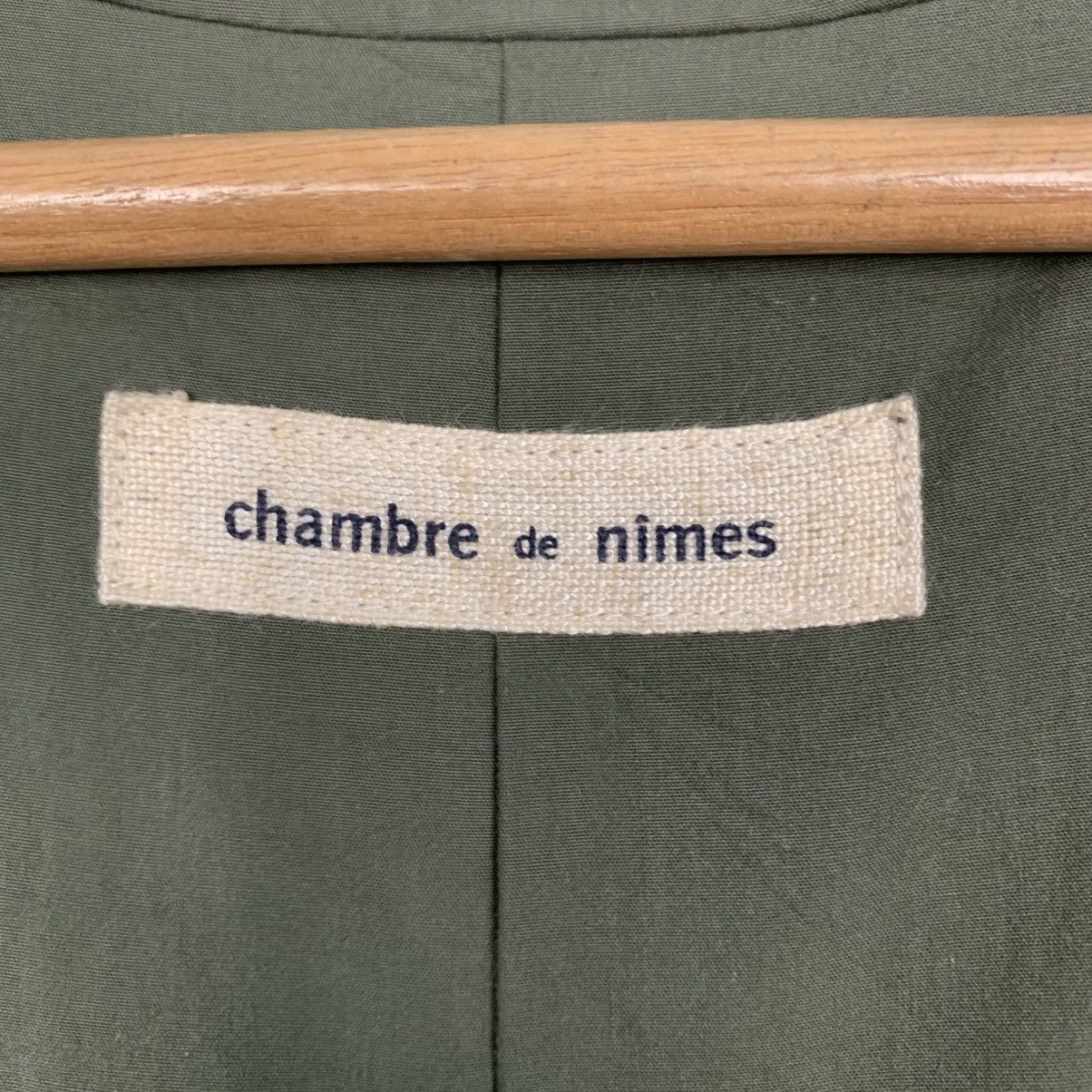 Japanese Brand Chambre De Nimes Hooded Military Parka Size M / US 6-8 / IT 42-44 - 16 Thumbnail