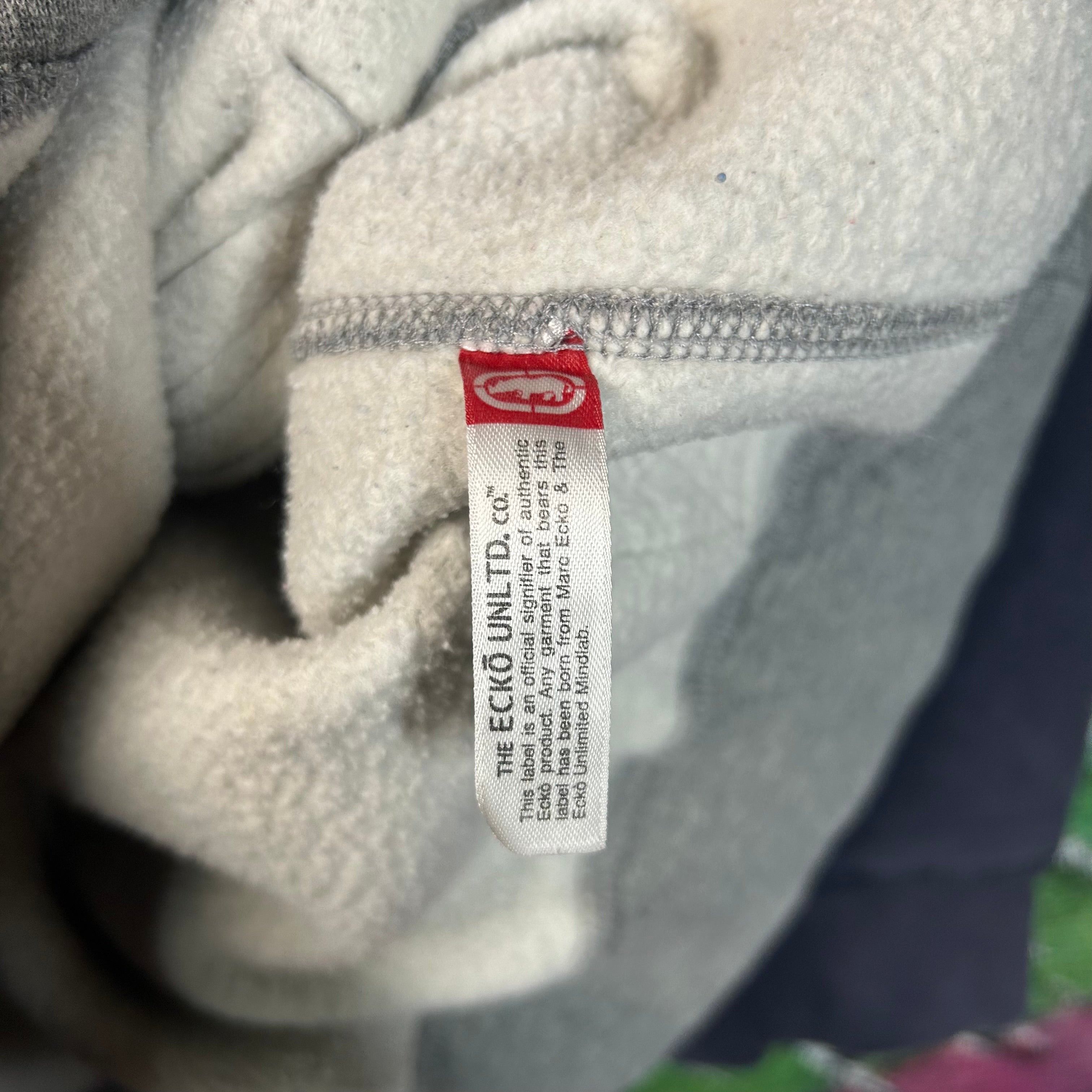Ecko Unltd. Y2K Ecko UNLTD Raglan Hoodie Size Large Size US L / EU 52-54 / 3 - 4 Thumbnail