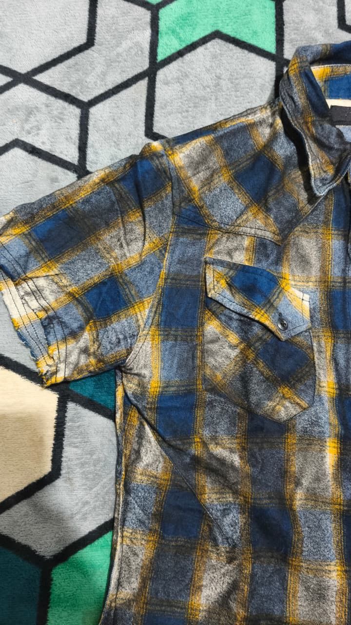 GOSTAR DE FUGA GOSTAR DE FUGA PLAID BUTTON UP SHIRT Size US S / EU 44-46 / 1 - 3 Thumbnail