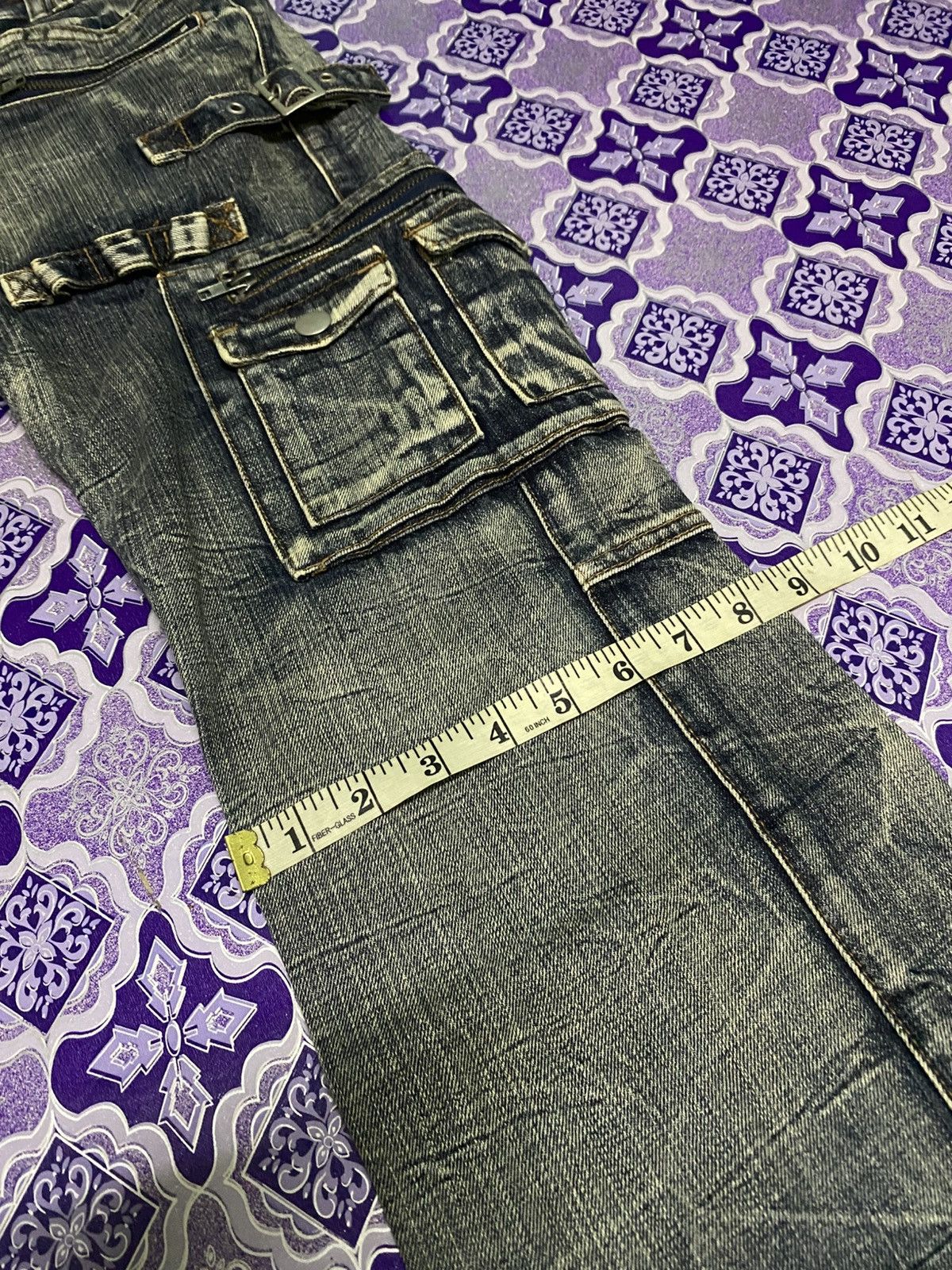 Le Grande Bleu (L.G.B.) × Vintage × semanticdesign Semantics design many pockets very rare Size US 32 / EU 48 - 19 Thumbnail