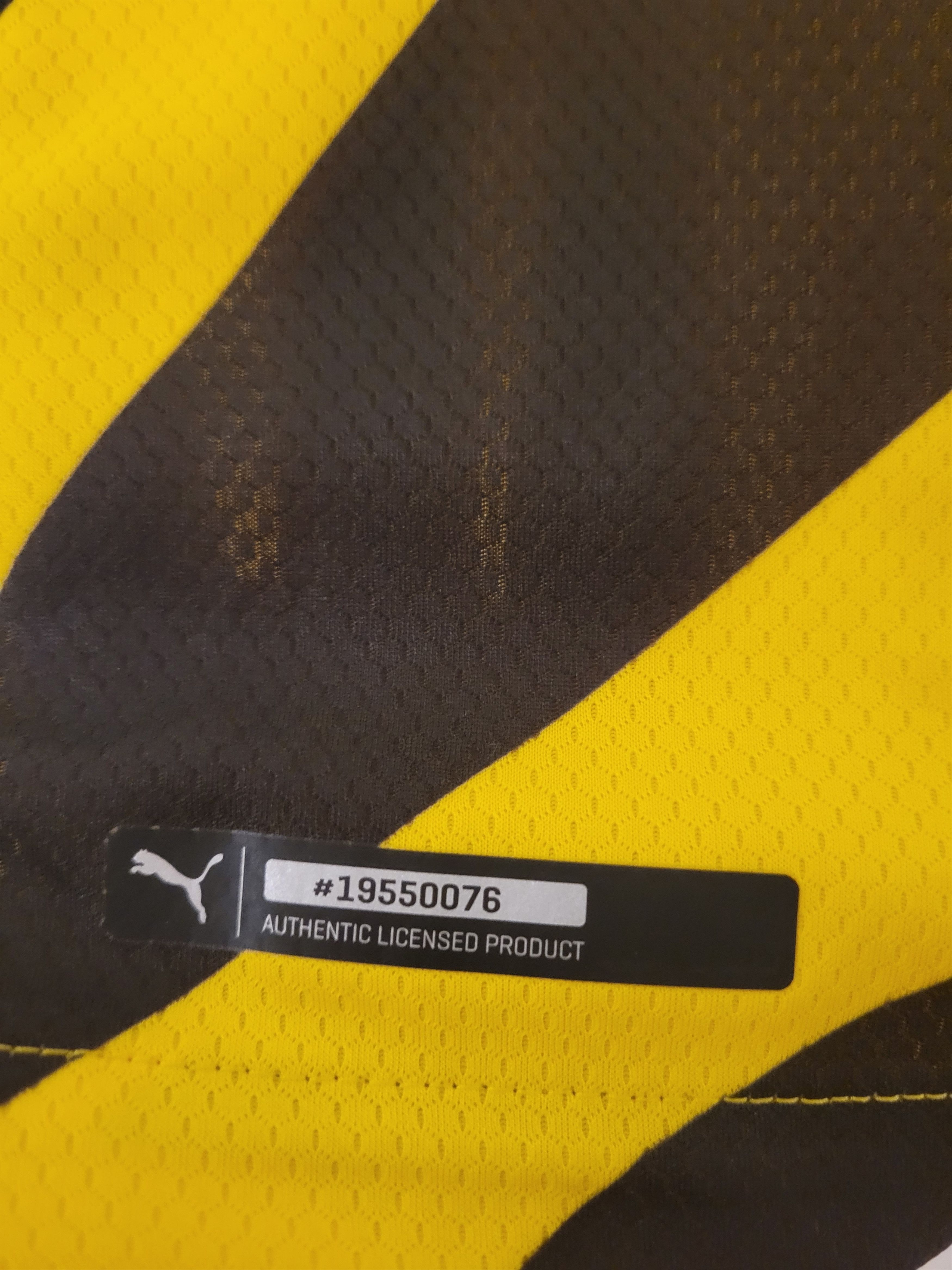 Puma Borussia Dortmund 2020-2021 Home Player/Authentic Issue BNWT Size US XXL / EU 58 / 5 - 6 Thumbnail
