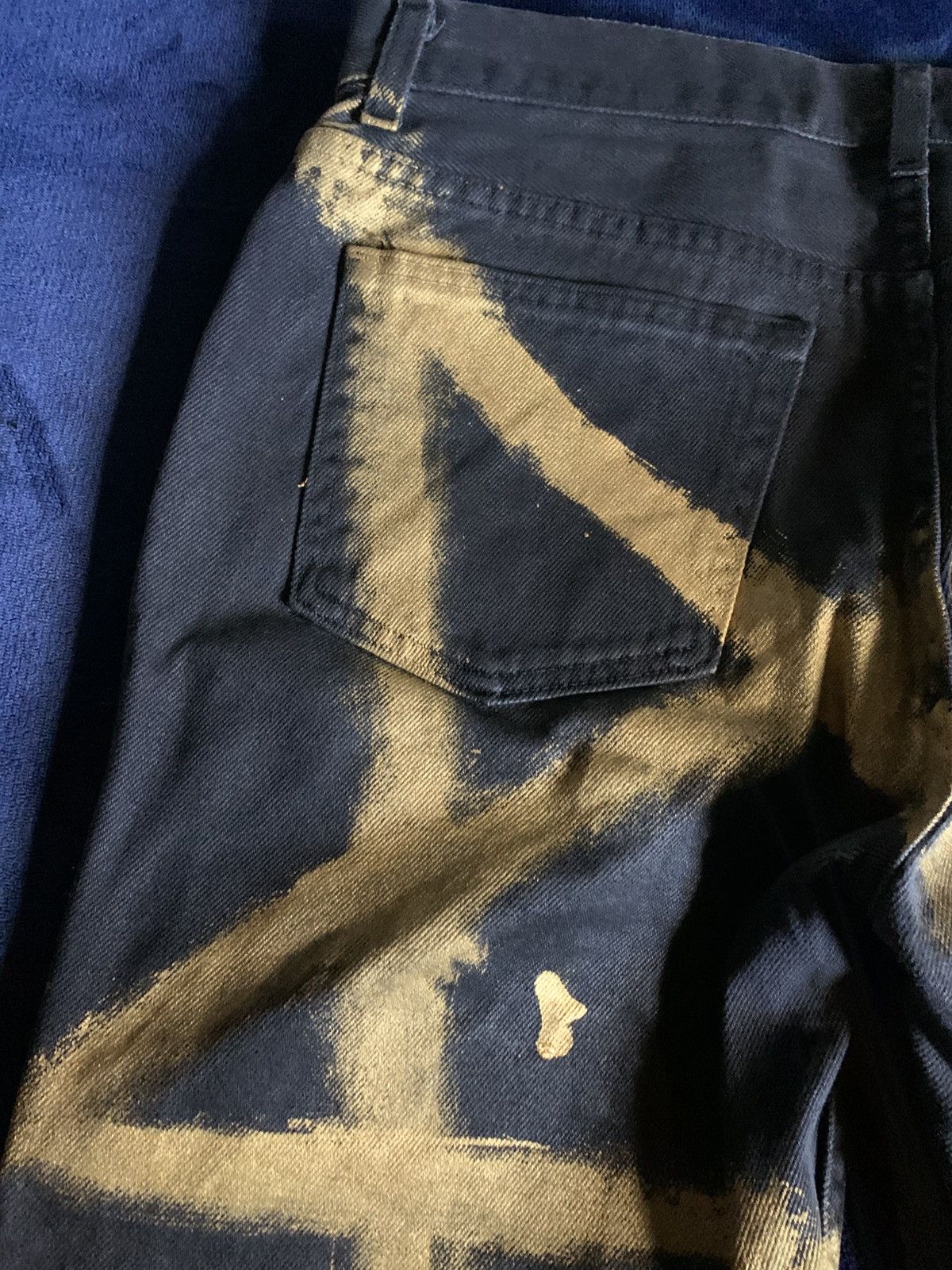 Other Waxed Pentagram Jeans Opium Fashion Swag Streetwear Punk Emo Size US 32 / EU 48 - 12 Thumbnail