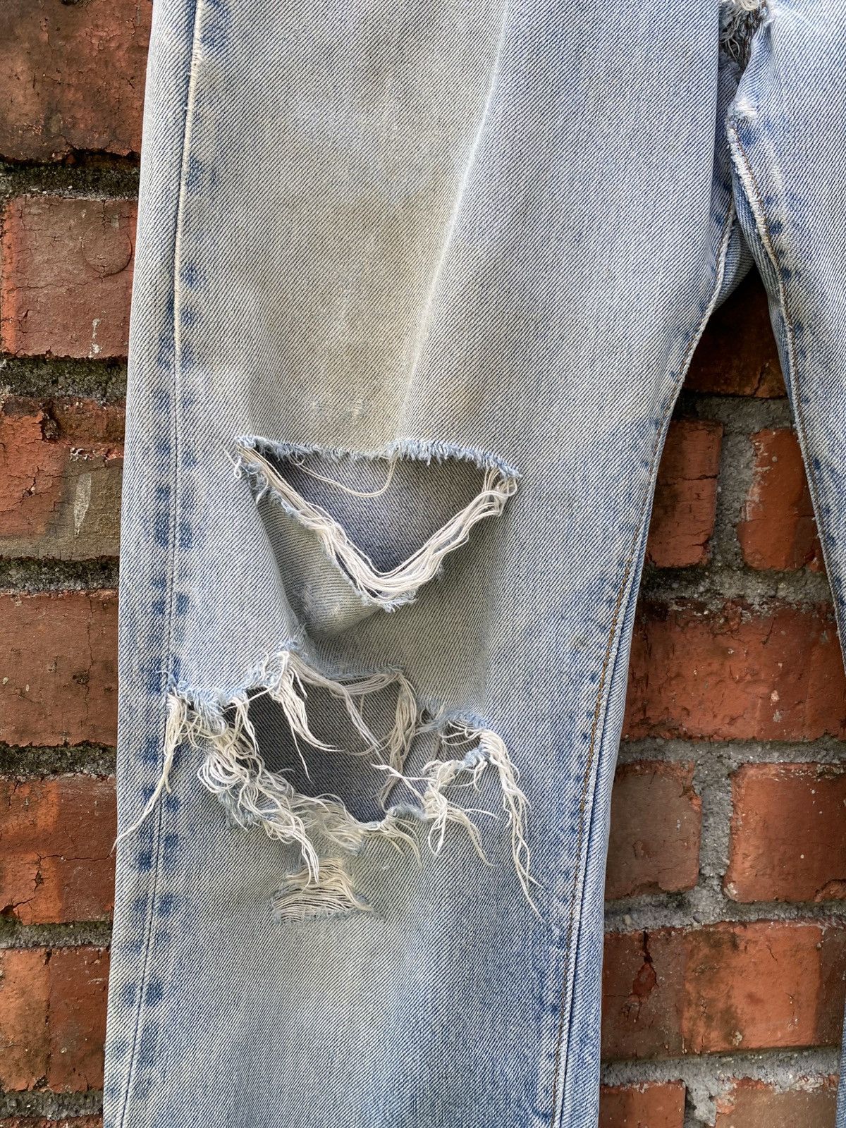 Levi's Vintage Clothing W32x31 Vintage levi's 501 redline distressed denime Size US 32 / EU 48 - 8 Thumbnail