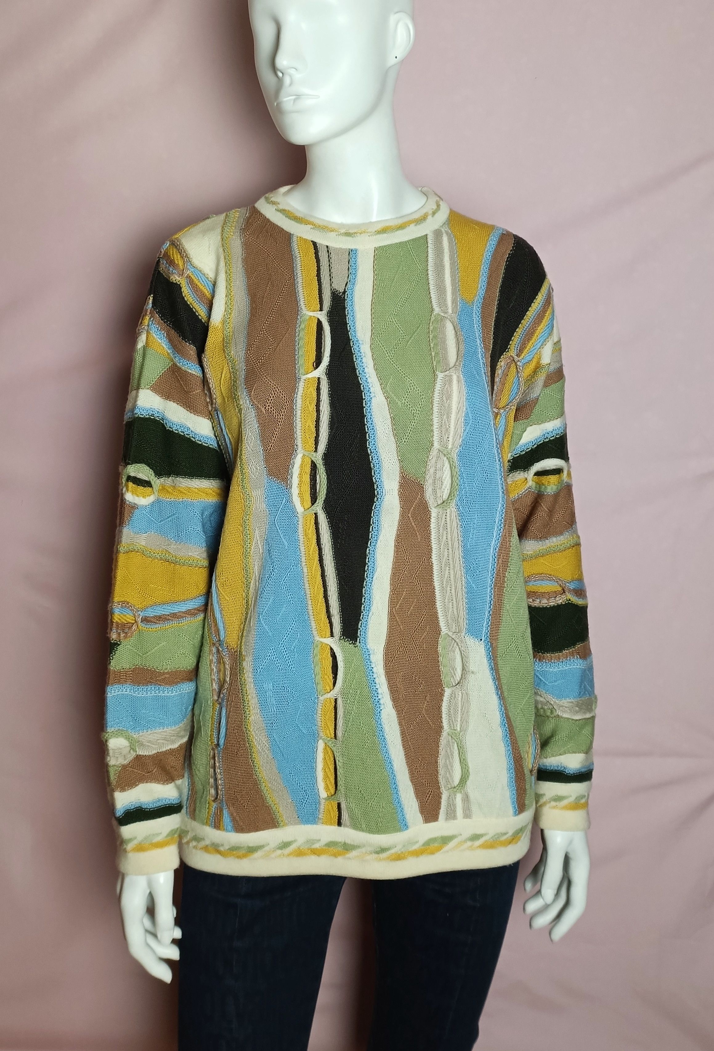 Other PURELY Merino Wool Australia Coogi Style Sweater Size L Size US L / EU 52-54 / 3 - 1 Thumbnail
