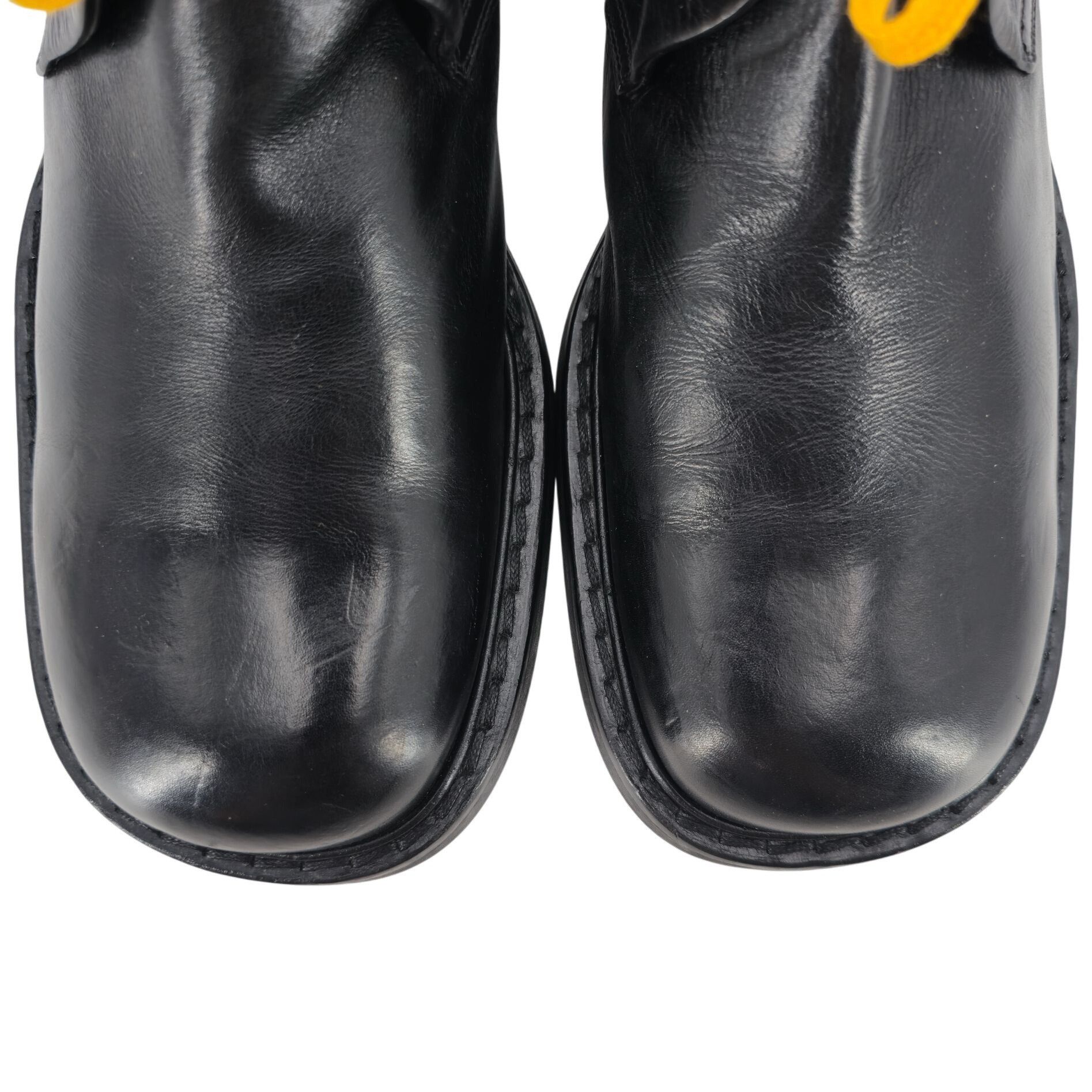 Other Vintage Paul May Italy Black Leather Chukka Ankle Boots Mens Size US 9 / EU 42 - 10 Thumbnail