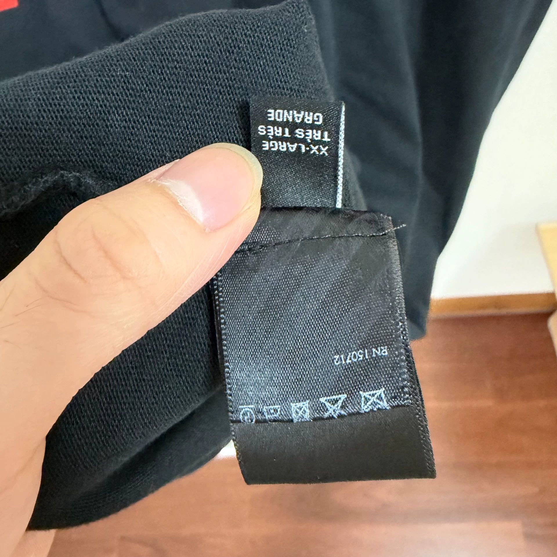 Amiri AMIRI SS23 Digital Straight Crew Tee Men Black XXL Size US XXL / EU 58 / 5 - 8 Thumbnail