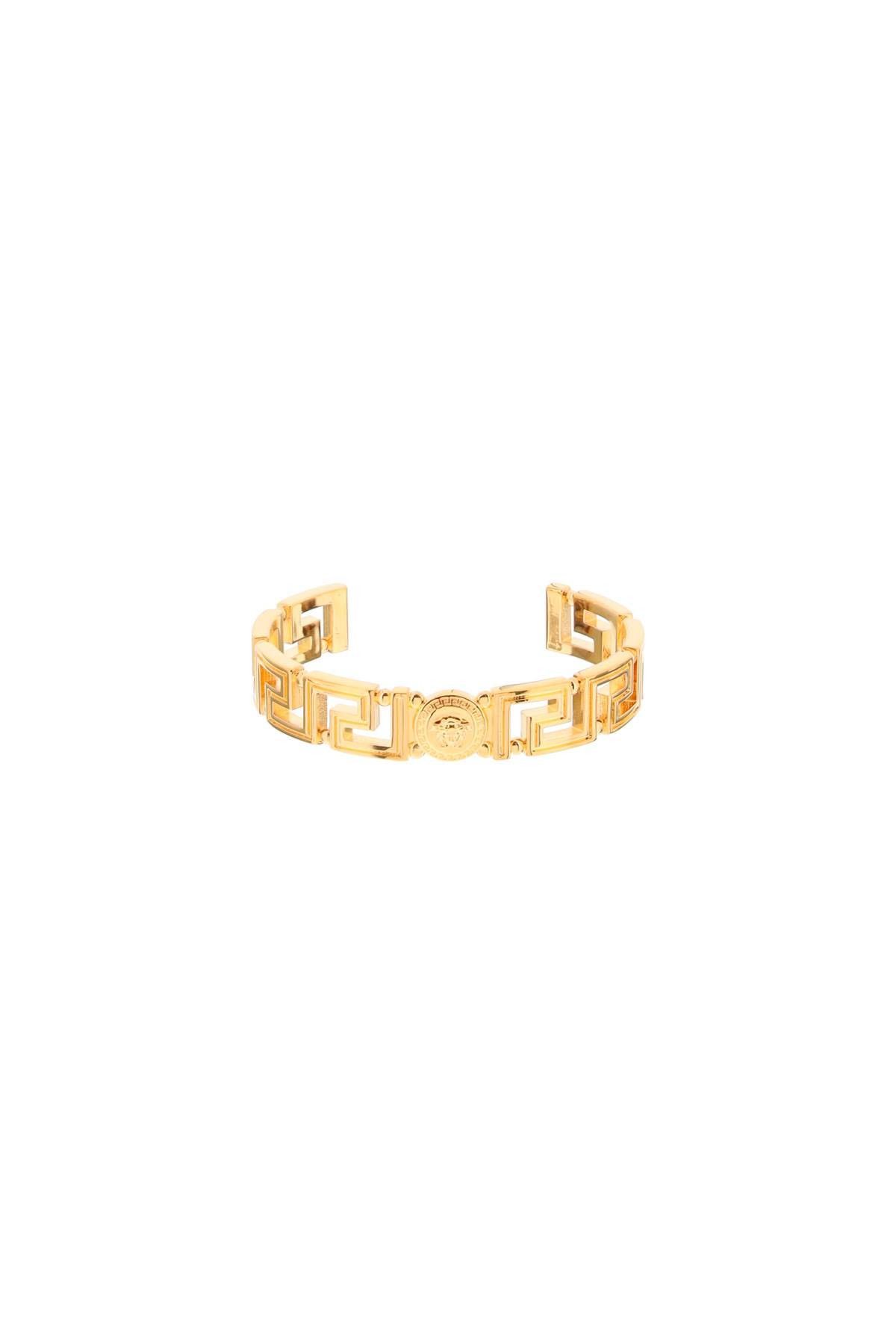 image of Versace Medusa Greca Bracelet in Versace Gold, Women's